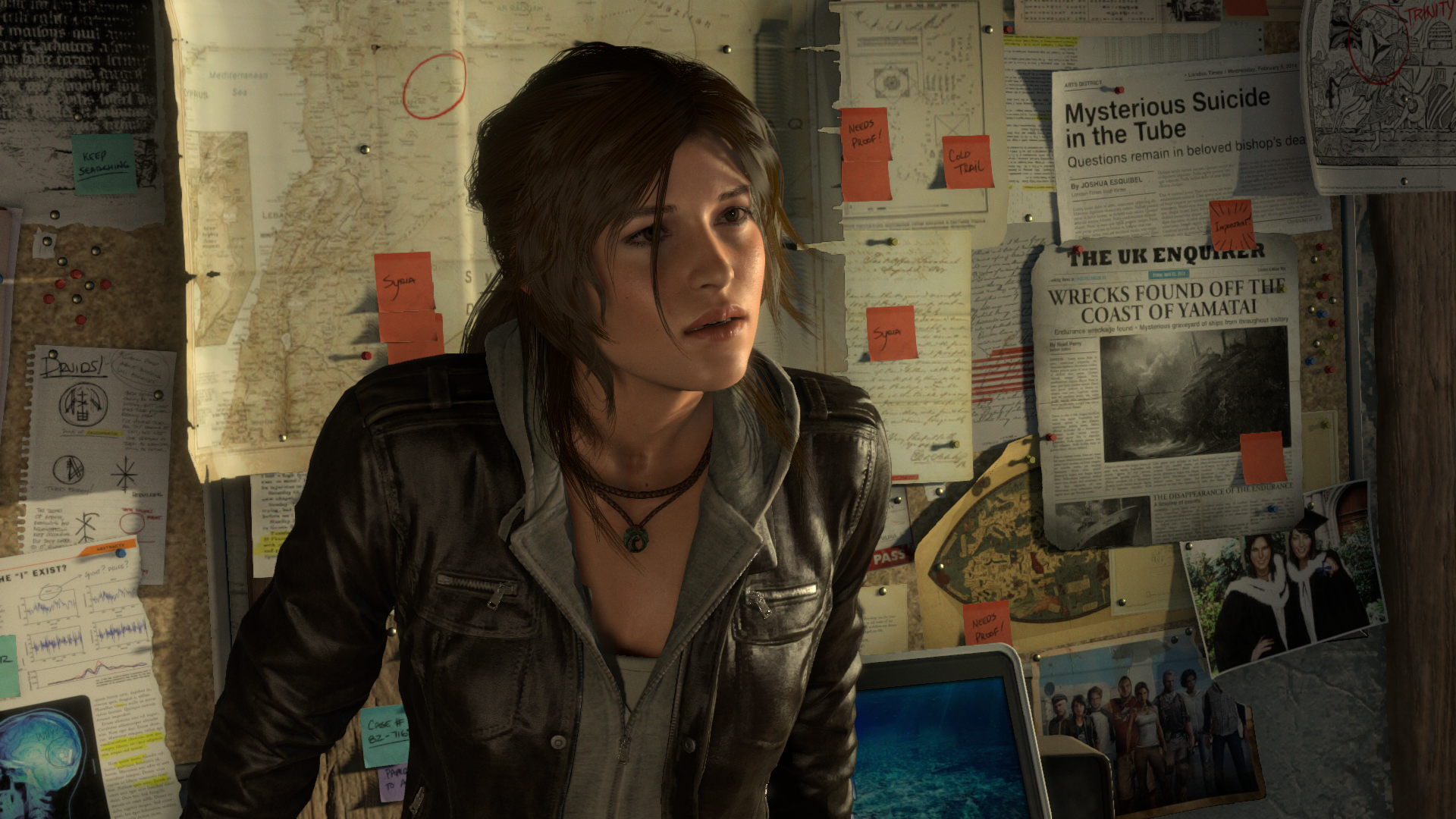 Lara Croft from Rise of the Tomb Raider HD Wallpaper