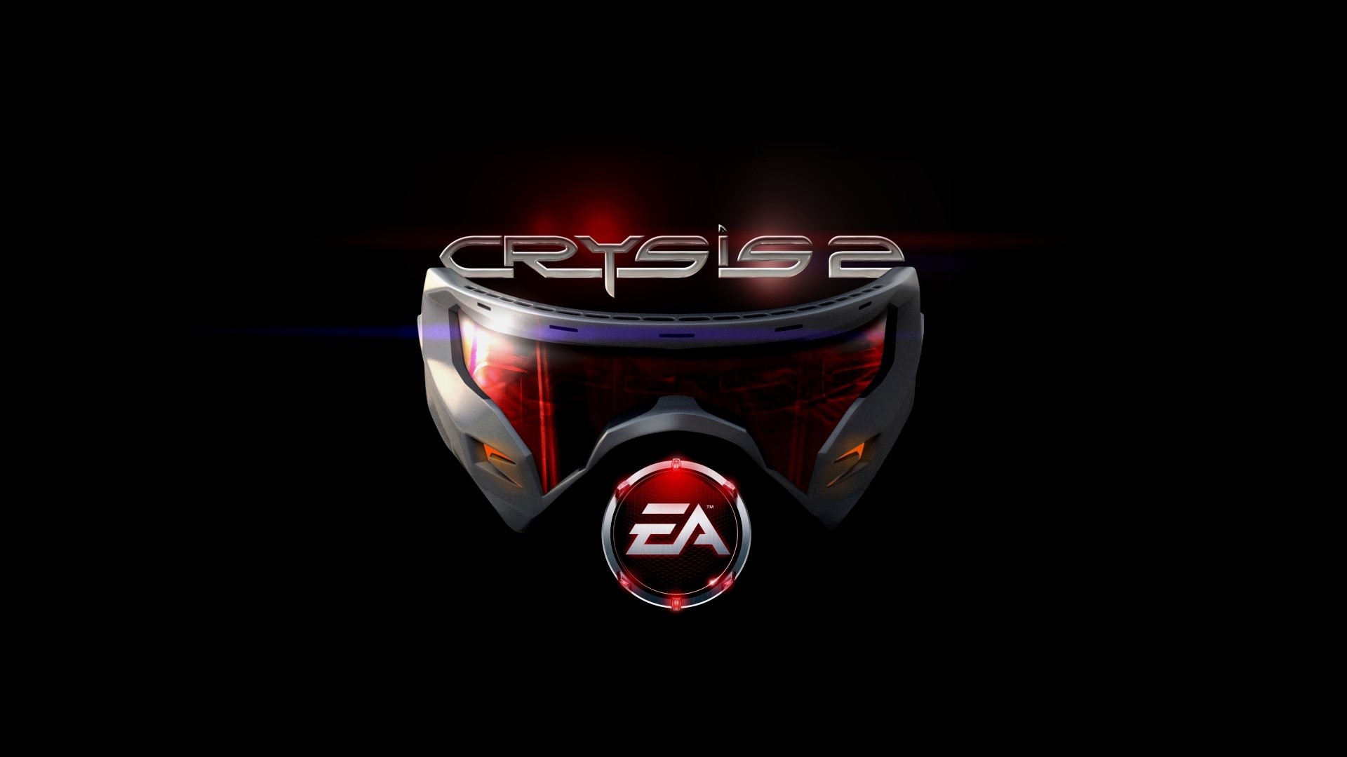 Crysis 2 video game logo with EA logo HD Wallpaper