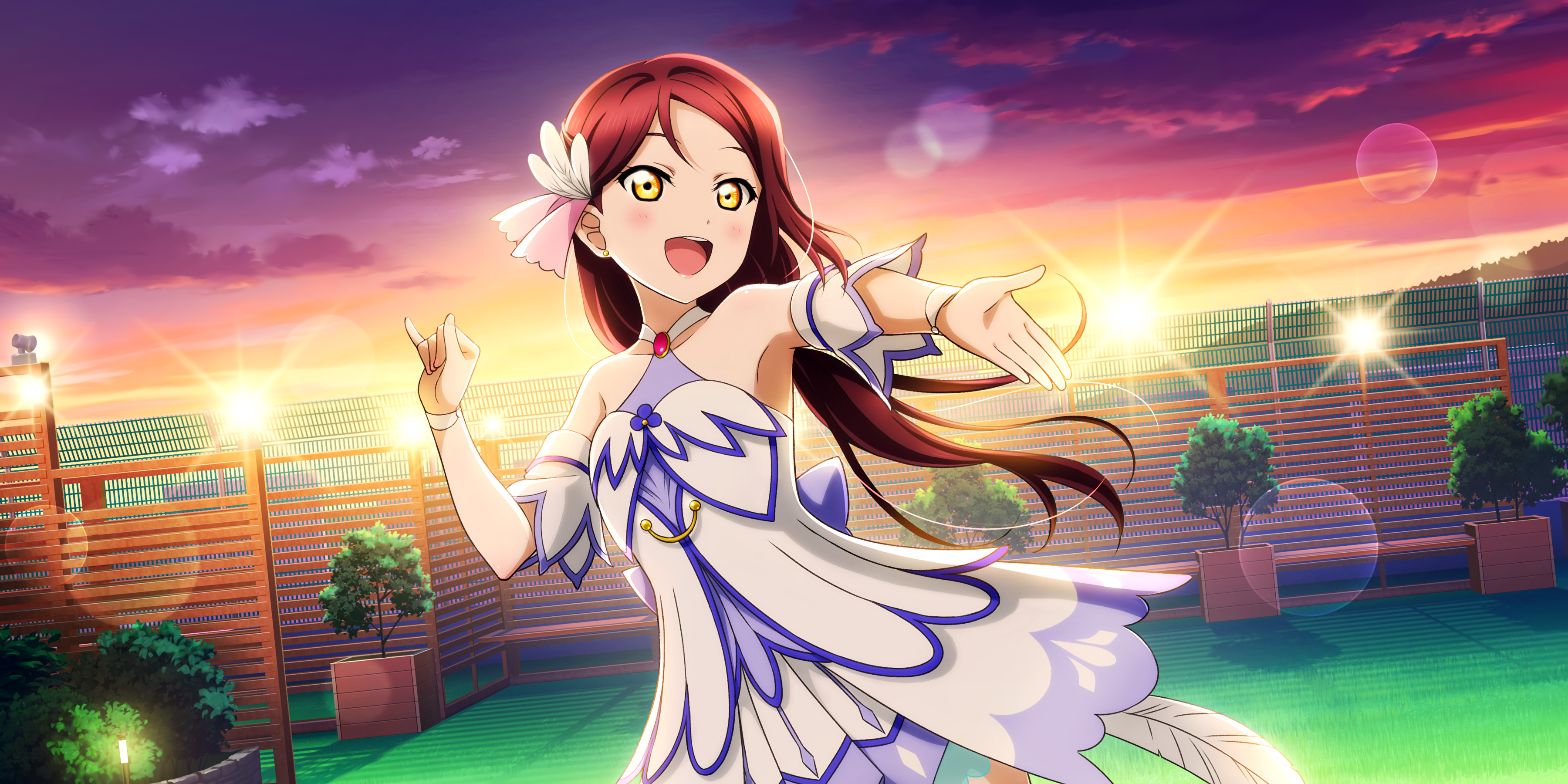 Sakurauchi Riko from Love Live! Sunshine!! HD Wallpaper