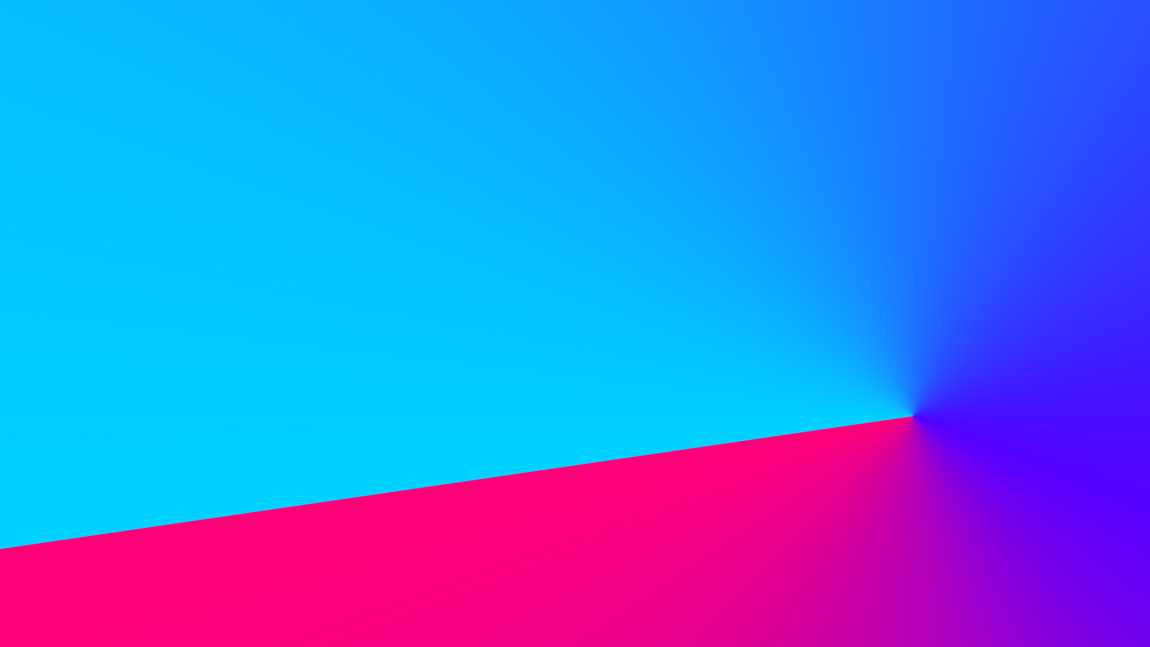 Cyan and Magenta Gradient HD Wallpaper