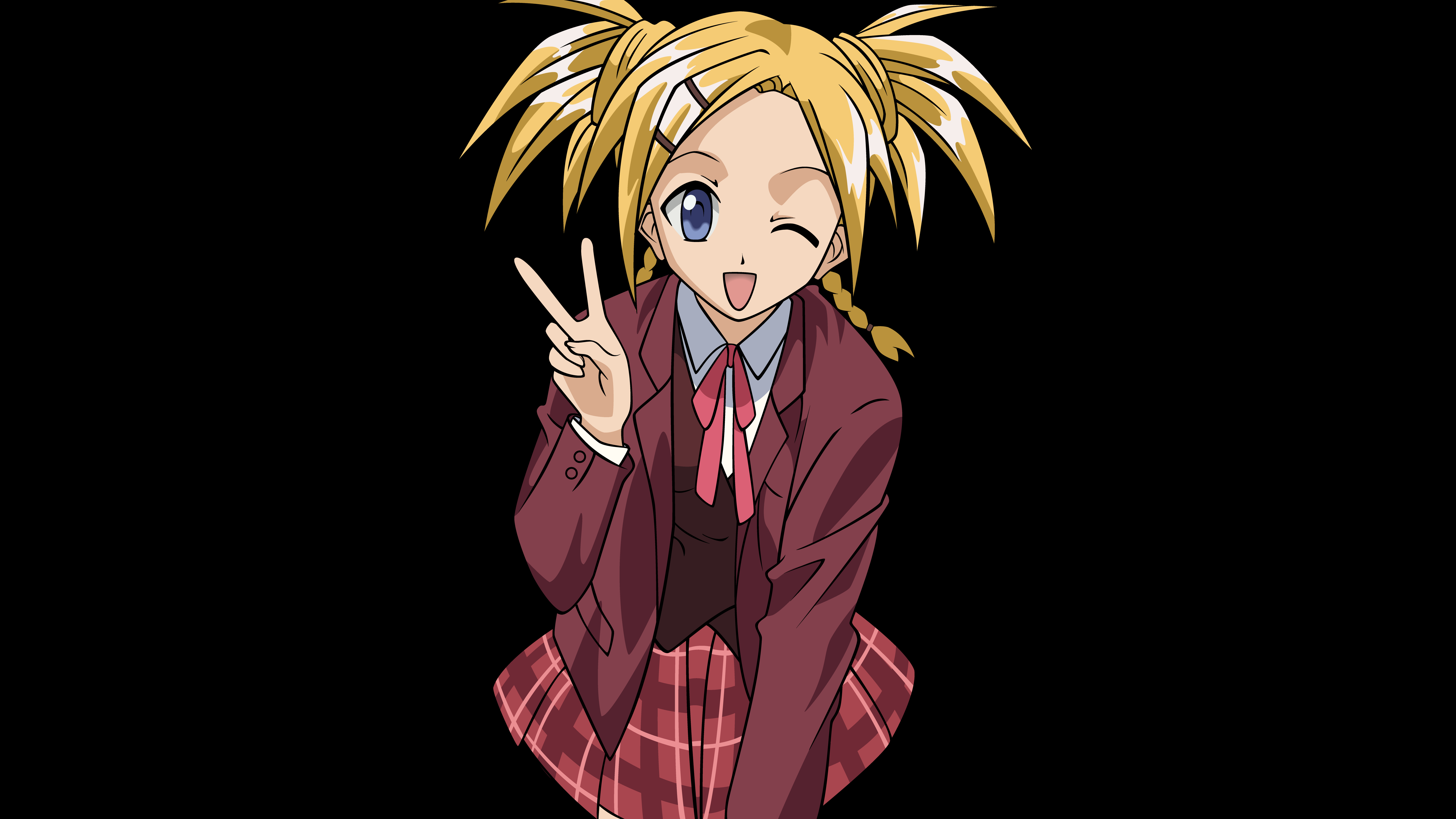 Shiina Sakurako from Mahou Sensei Negima HD Wallpaper