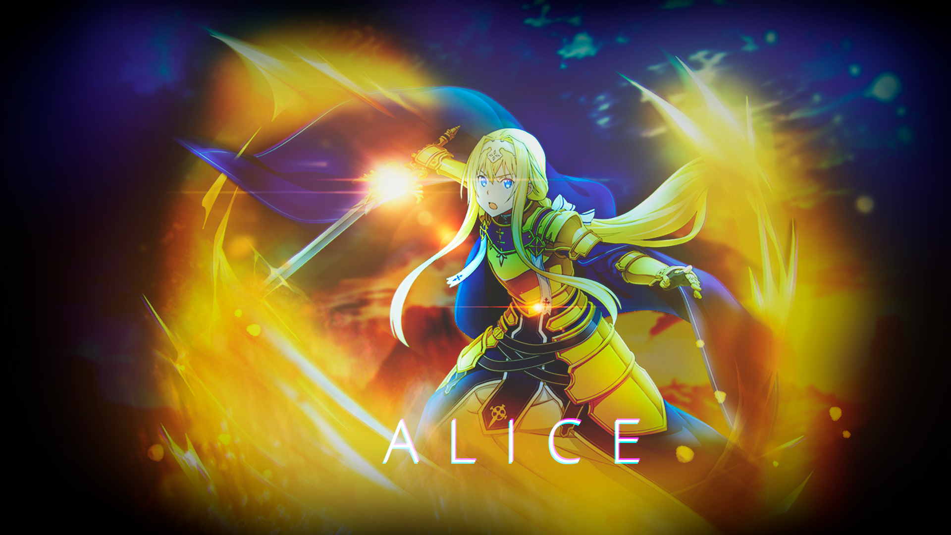 Alice Zuberg from Sword Art Online Alicization HD Wallpaper