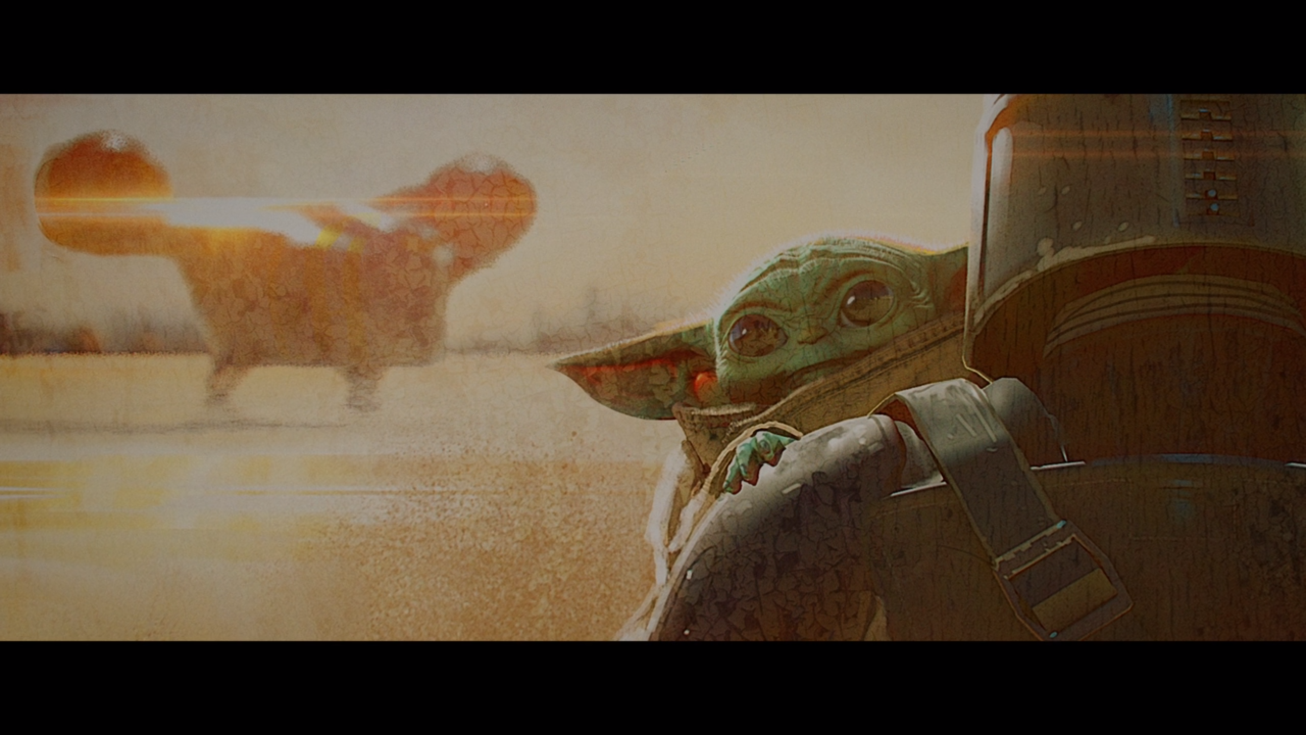 The Mandalorian and Grogu in Star Wars HD Wallpaper