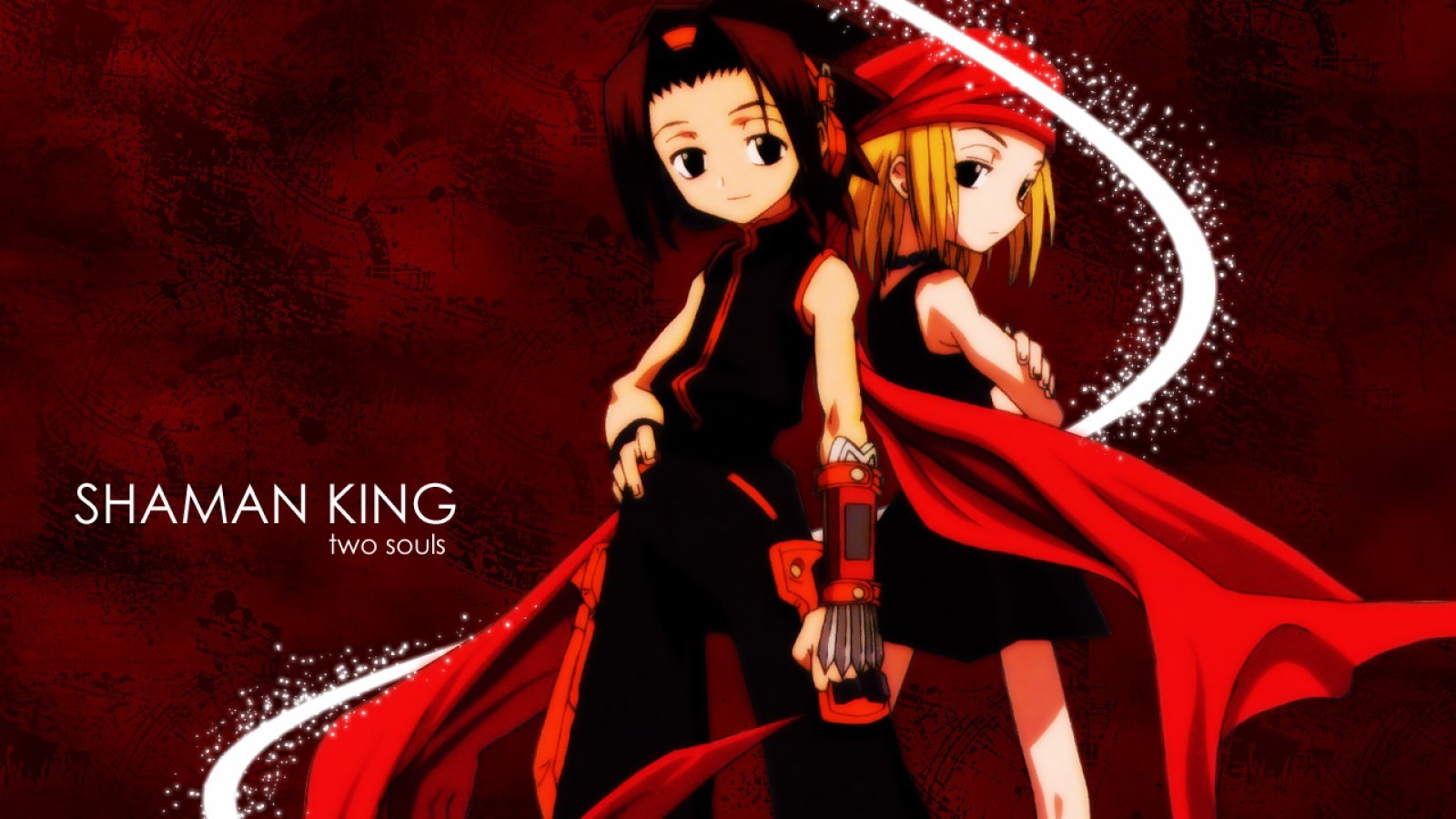 Yoh Asakura and Anna Asakura from Shaman King HD Wallpaper