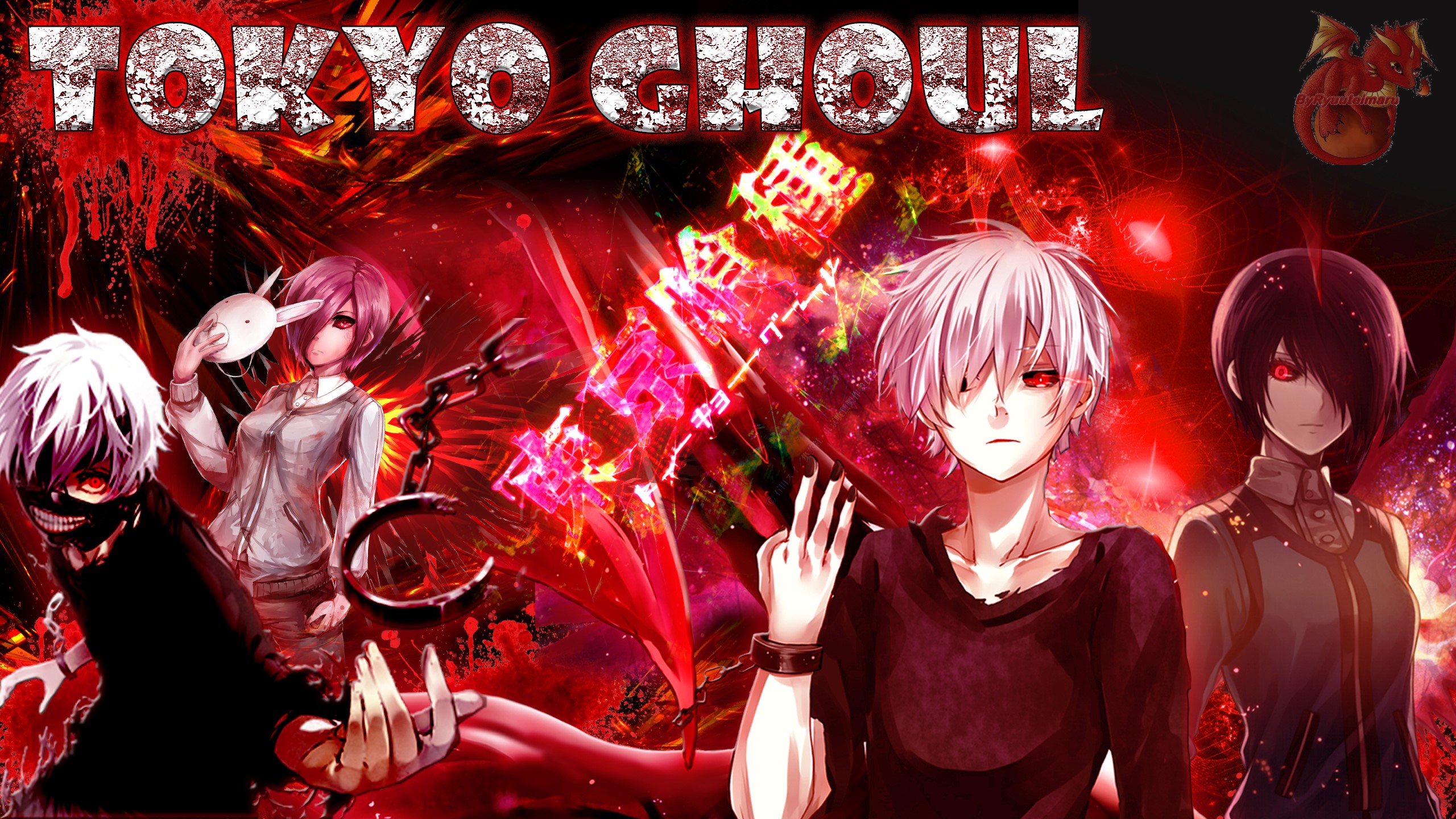Tokyo Ghoul anime characters HD Wallpaper