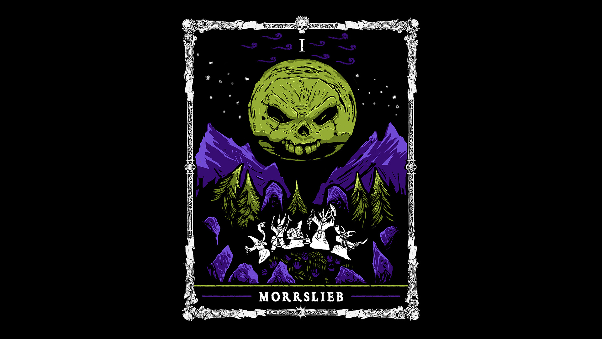 Morrslieb Tarot Card from Warhammer Fantasy HD Wallpaper