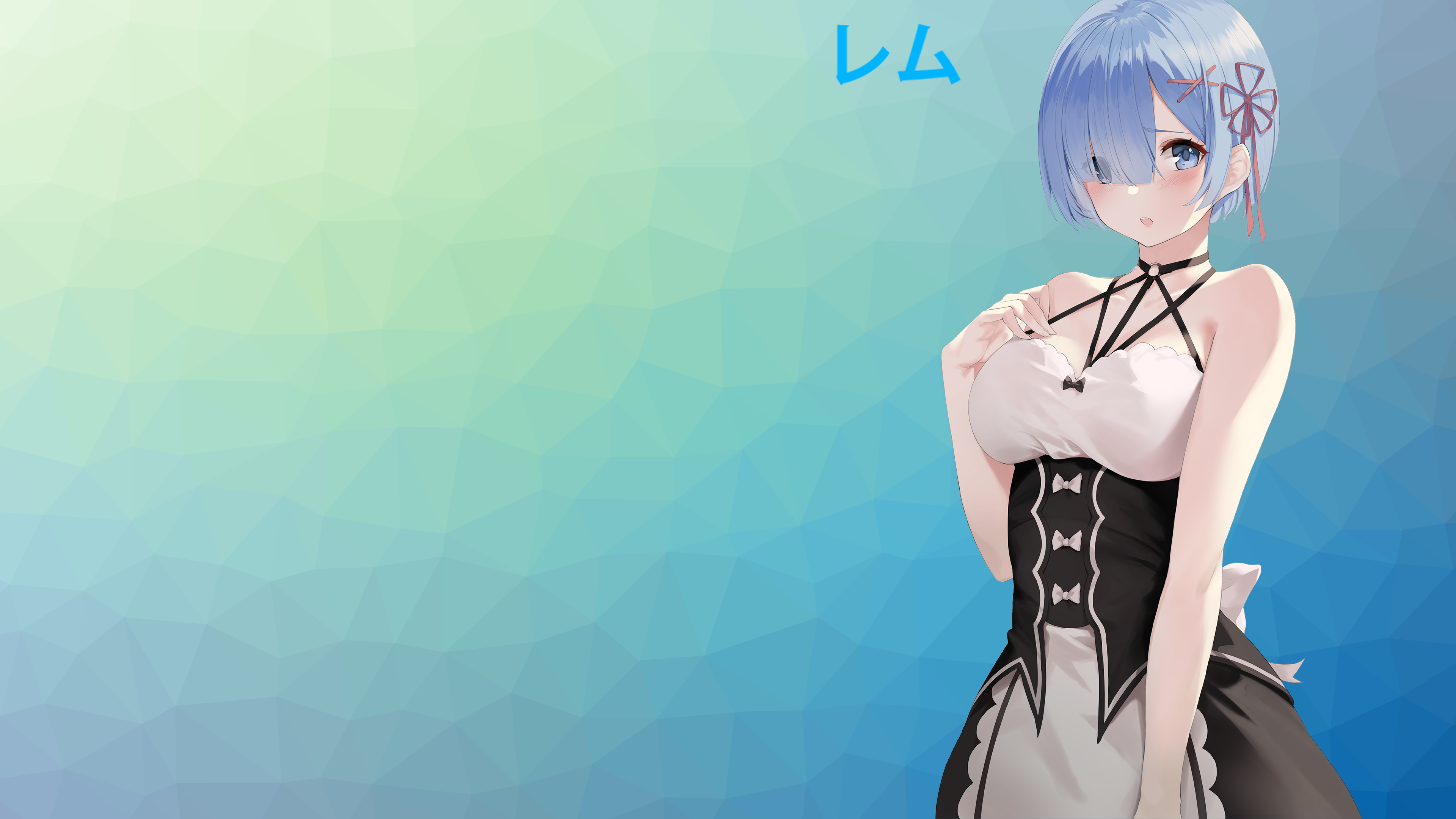 Rem from Re:Zero Kara Hajimeru Isekai Seikatsu HD Wallpaper
