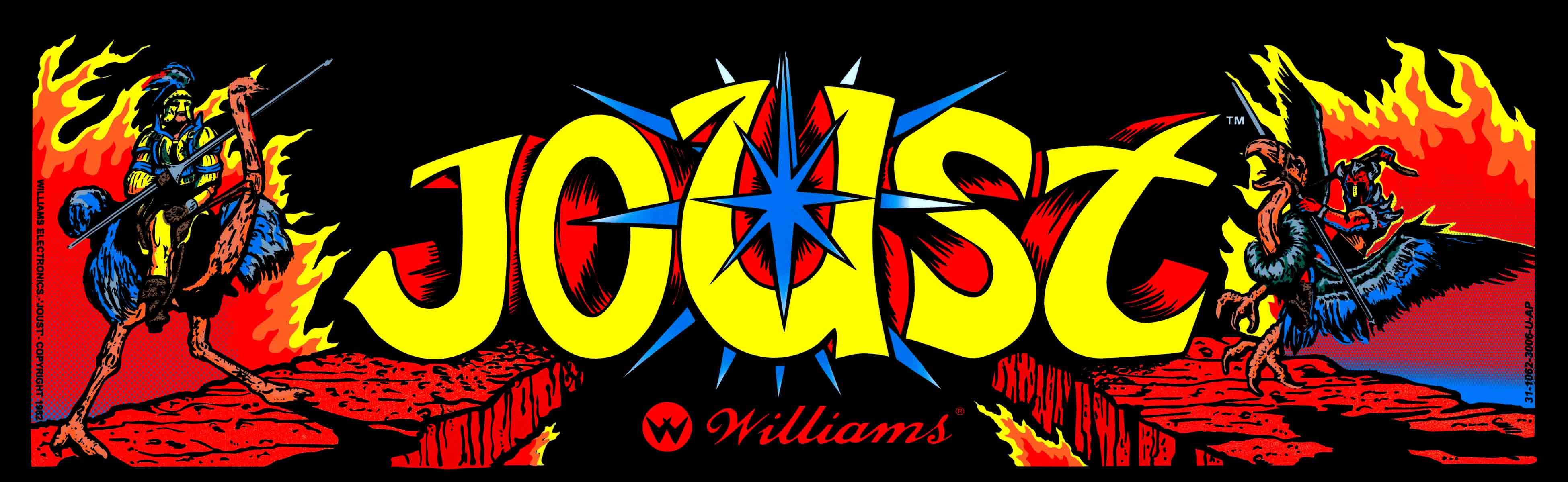 Joust Arcade Marquee by Williams HD Wallpaper