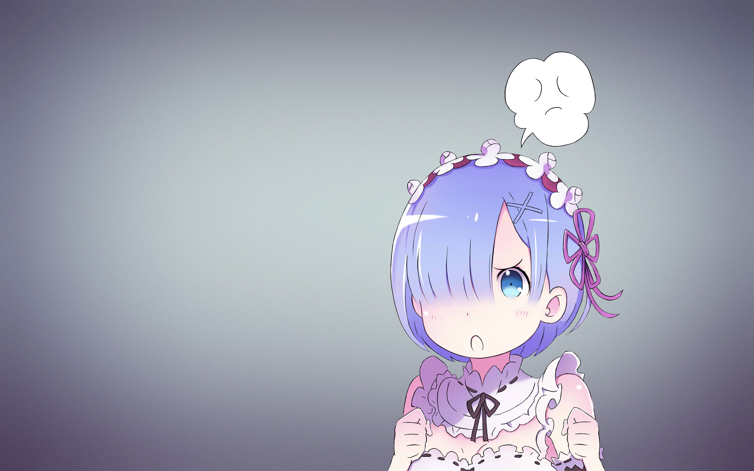 Rem from Re:Zero Kara Hajimeru Isekai Seikatsu HD Wallpaper