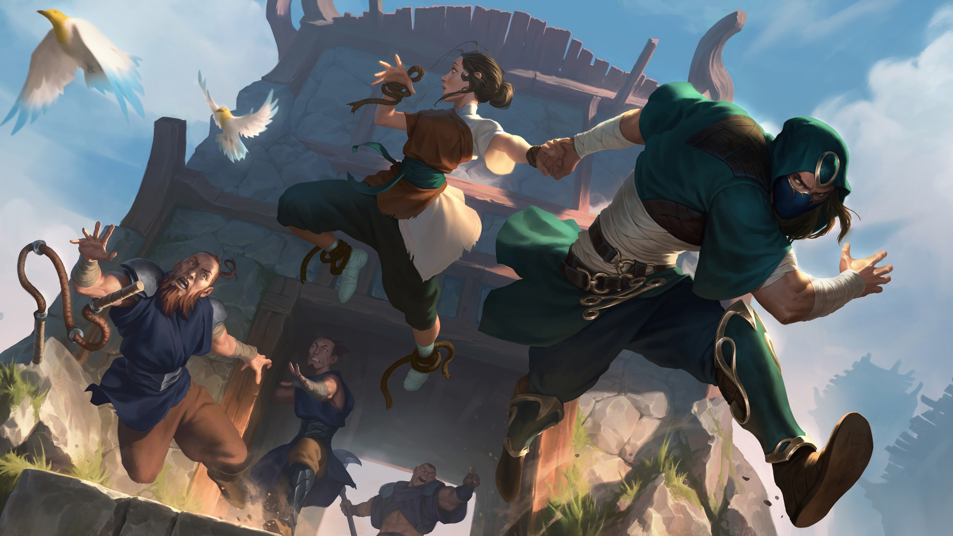 4K fantasy art from Legends of Runeterra HD Wallpaper
