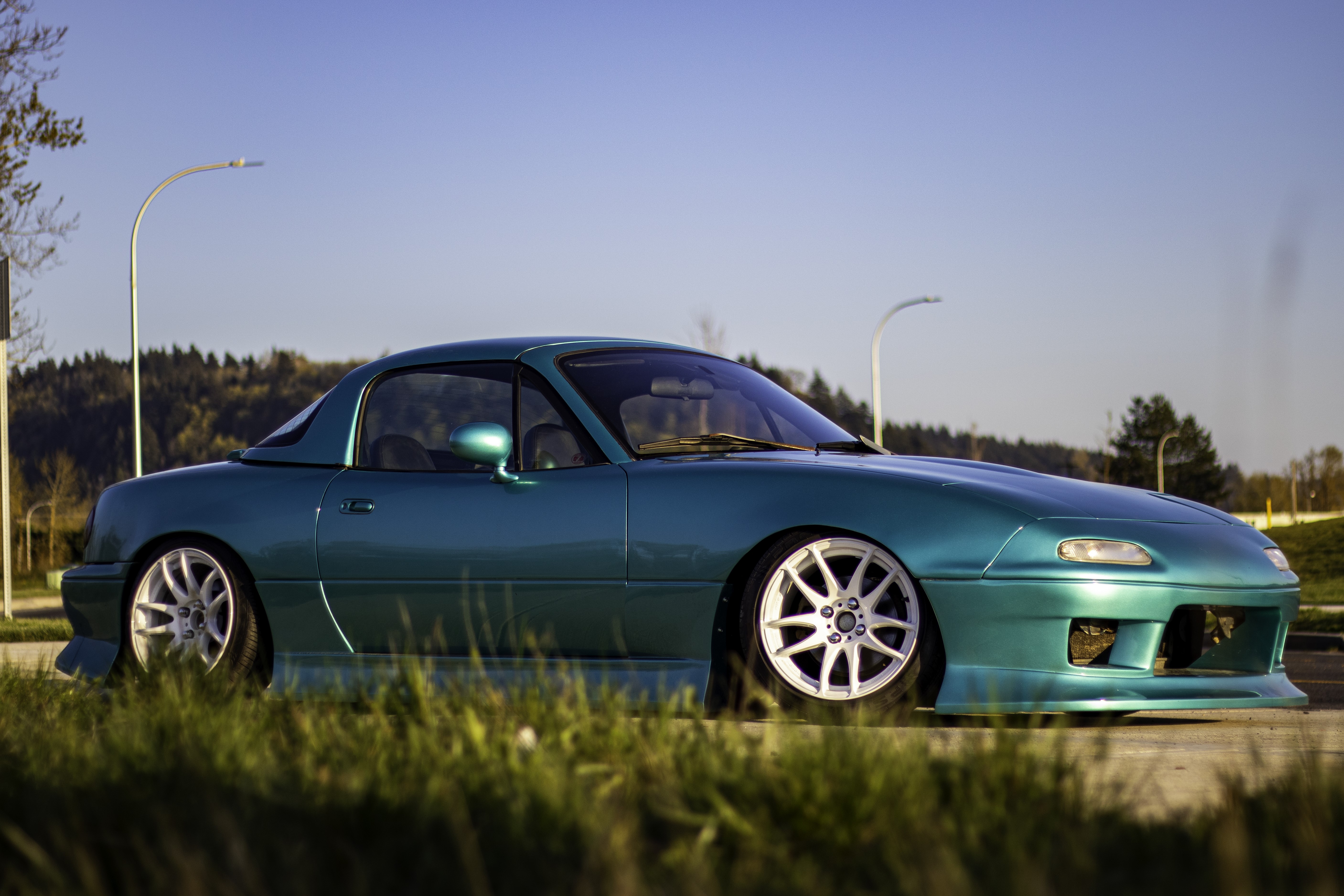 4K Mazda MX-5 StanceNation HD Wallpaper