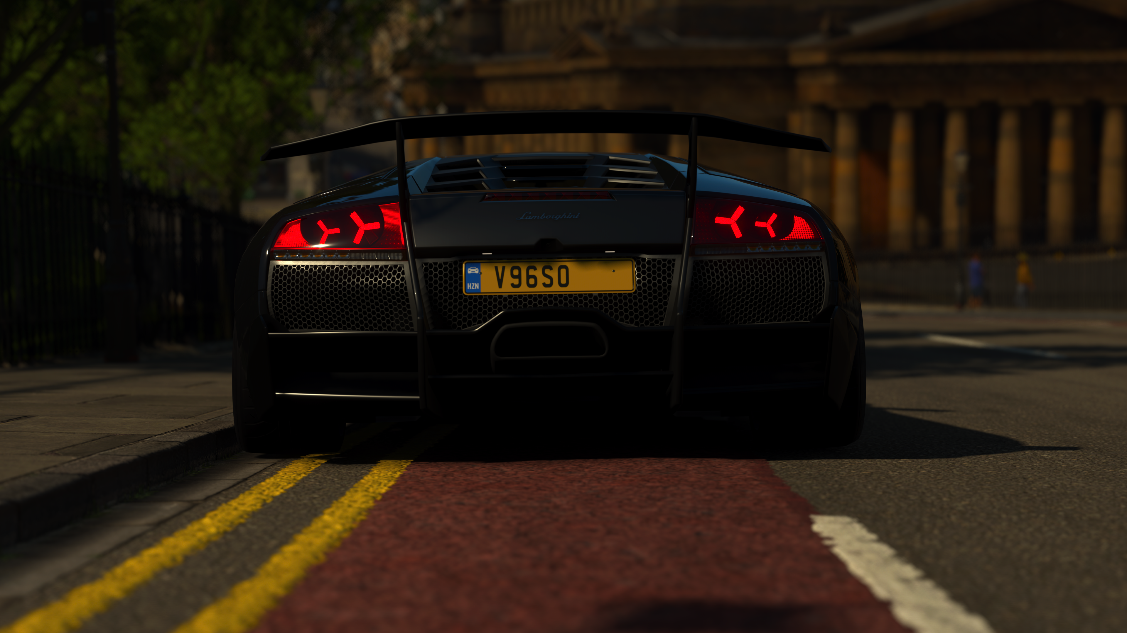 4K screenshot of Lamborghini Murcielago LP 670-4 SV in Forza Horizon 4 HD Wallpaper