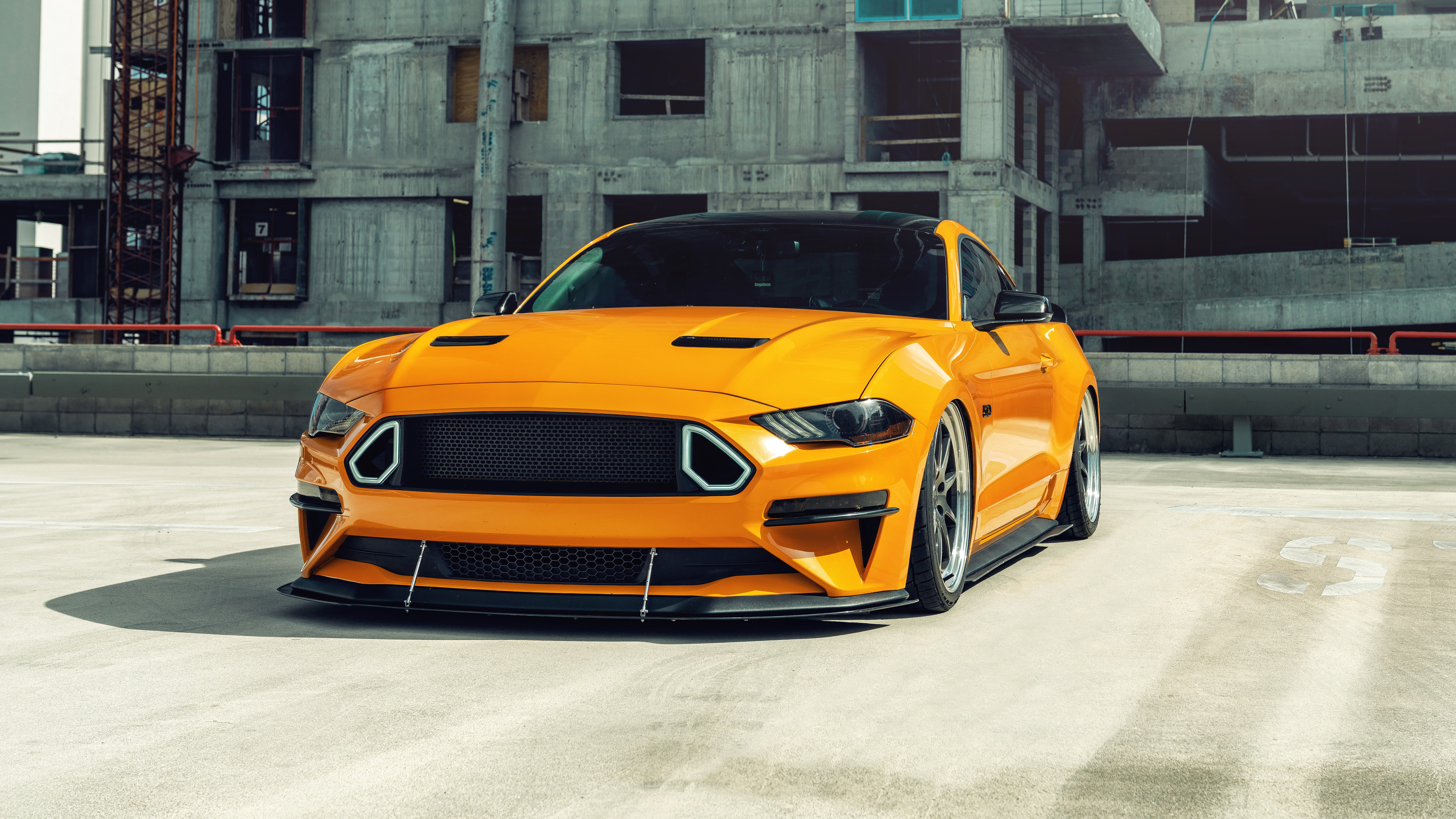 4K Ford Mustang tuning HD Wallpaper