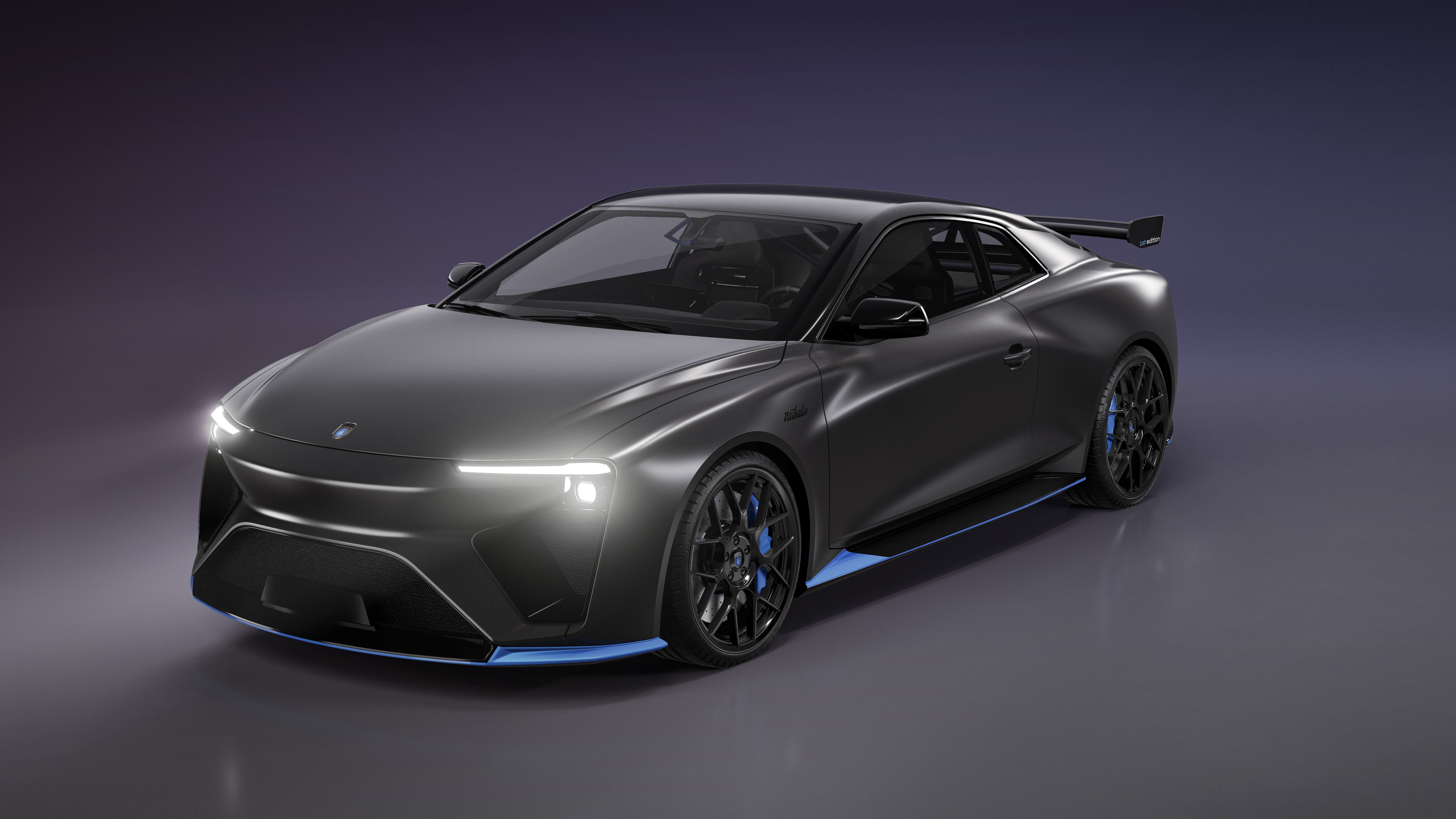 4K Gumpert RG Nathalie electric car HD Wallpaper