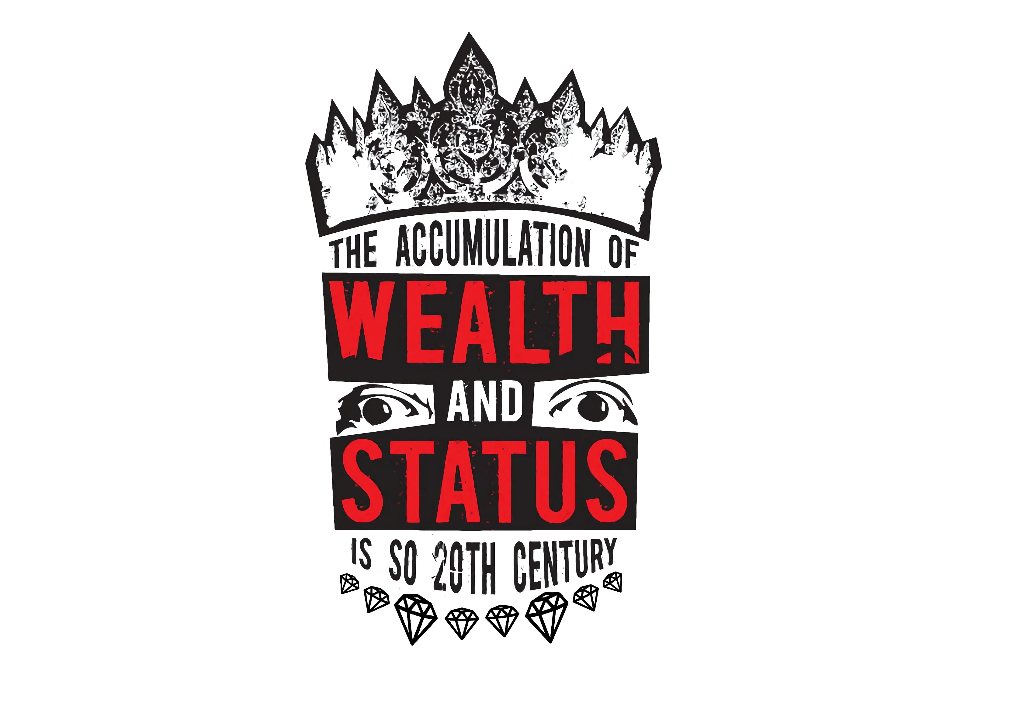 The Accumulation of Wealth and Status is So 20th Century Artwork HD Wallpaper