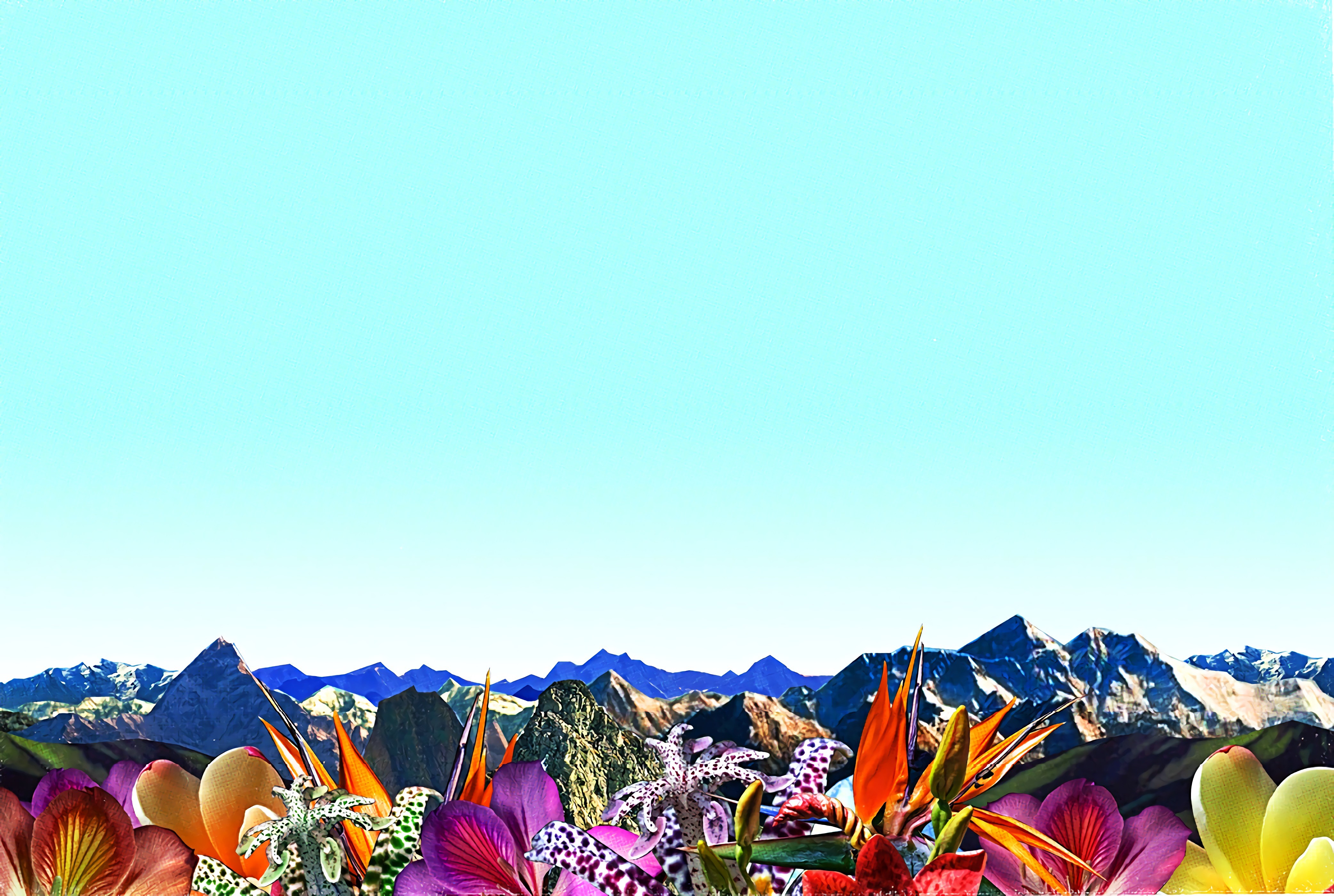 Collage artwork by Nick McFarlane HD Wallpaper