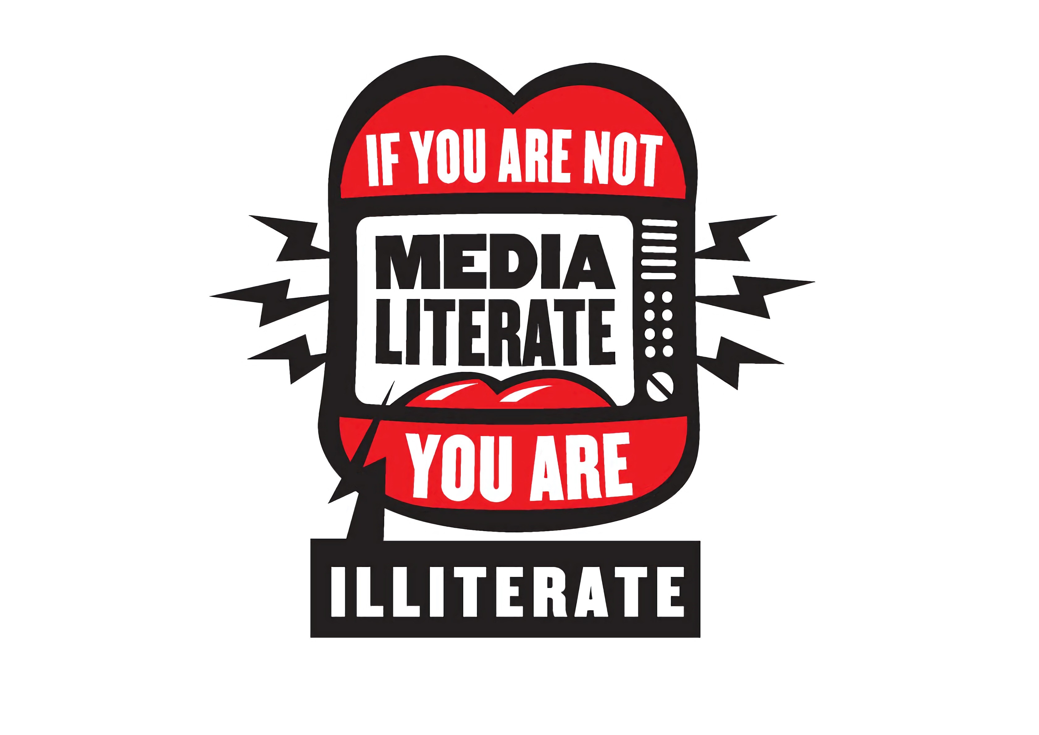 Artwork by Nick McFarlane: Media Literate or Illiterate HD Wallpaper