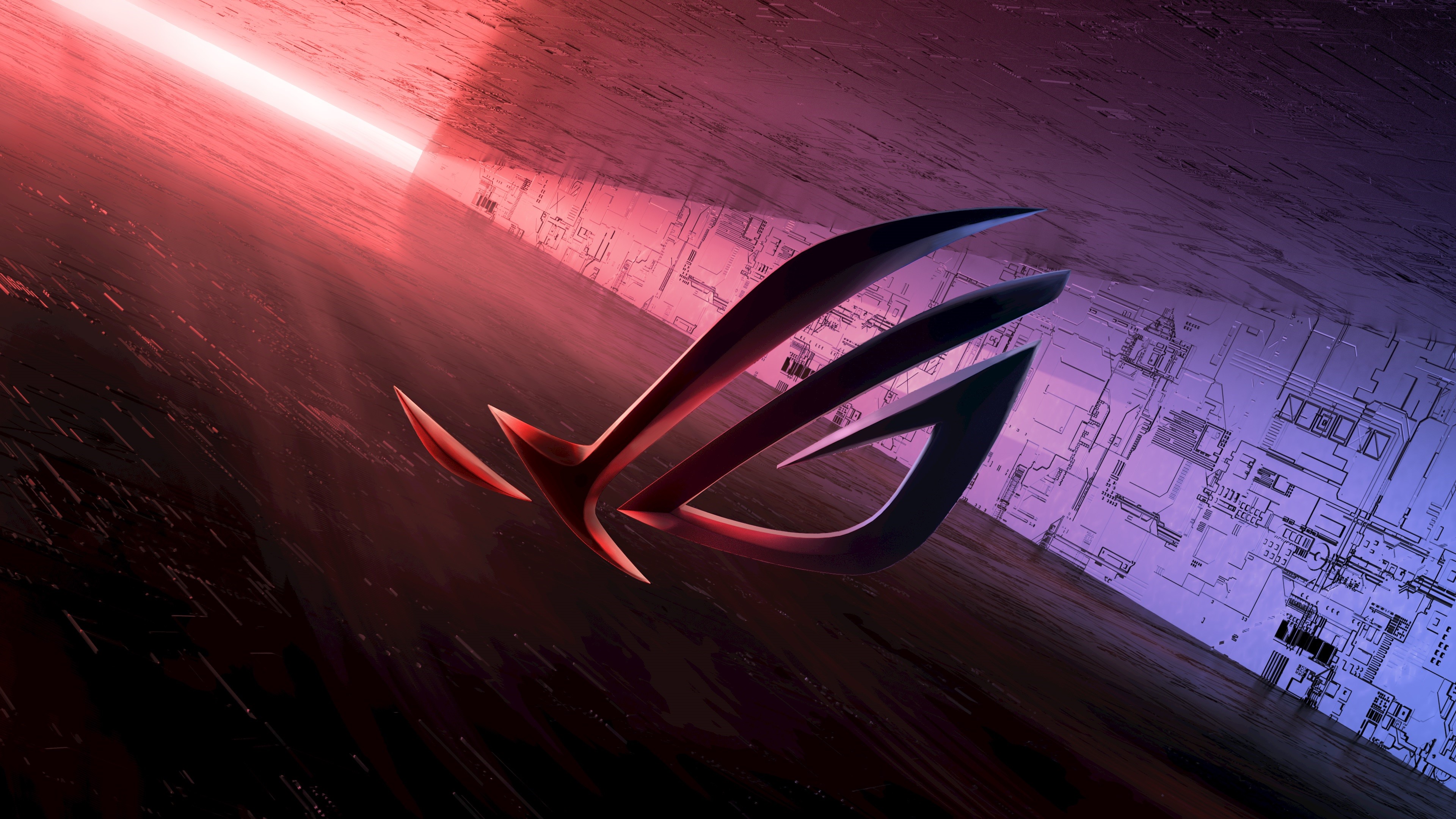 ASUS Republic of Gamers 4K Gaming Laptop Art HD Wallpaper