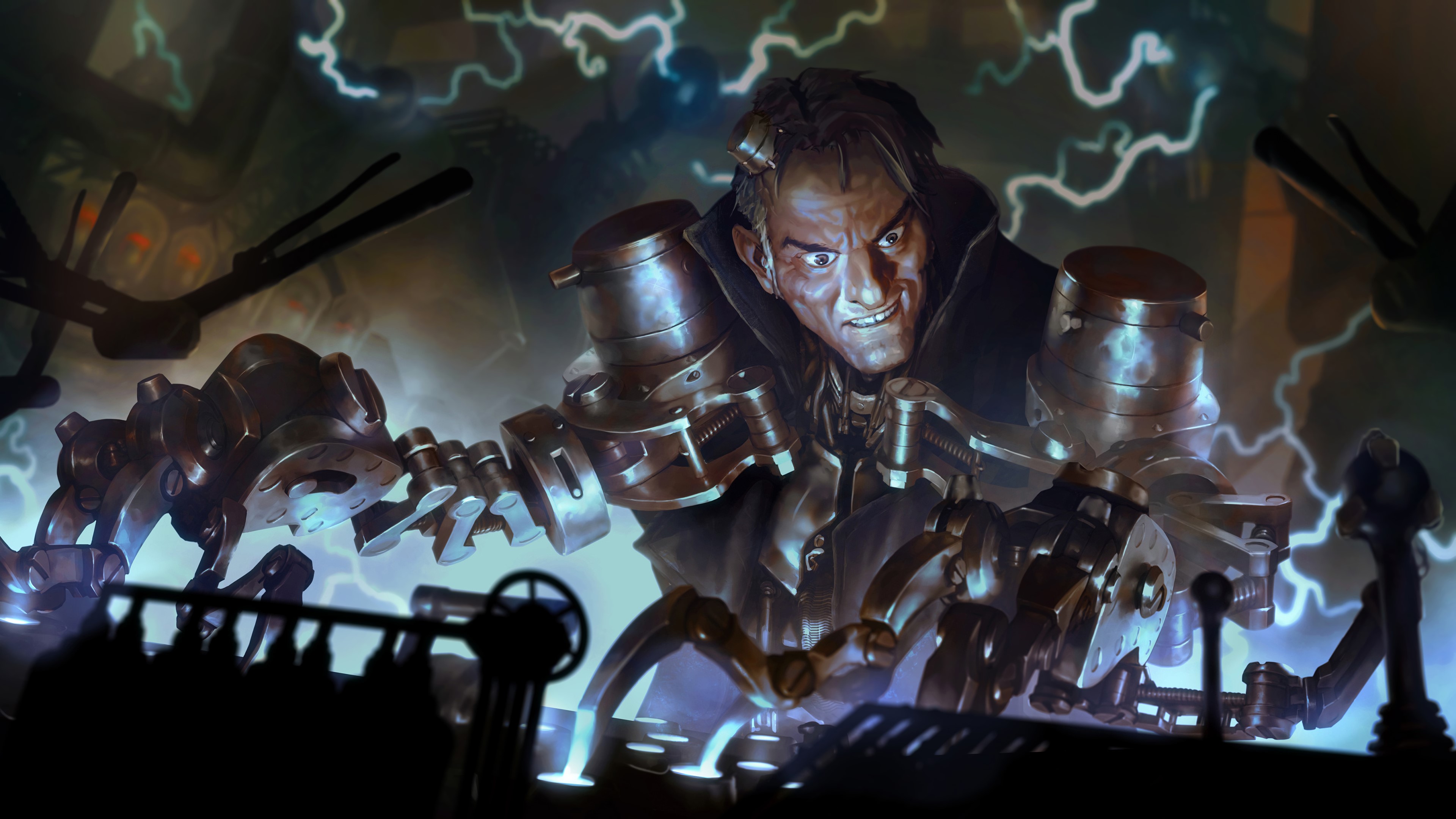 4K League of Legends: Viktor from Legends of Runeterra HD Wallpaper