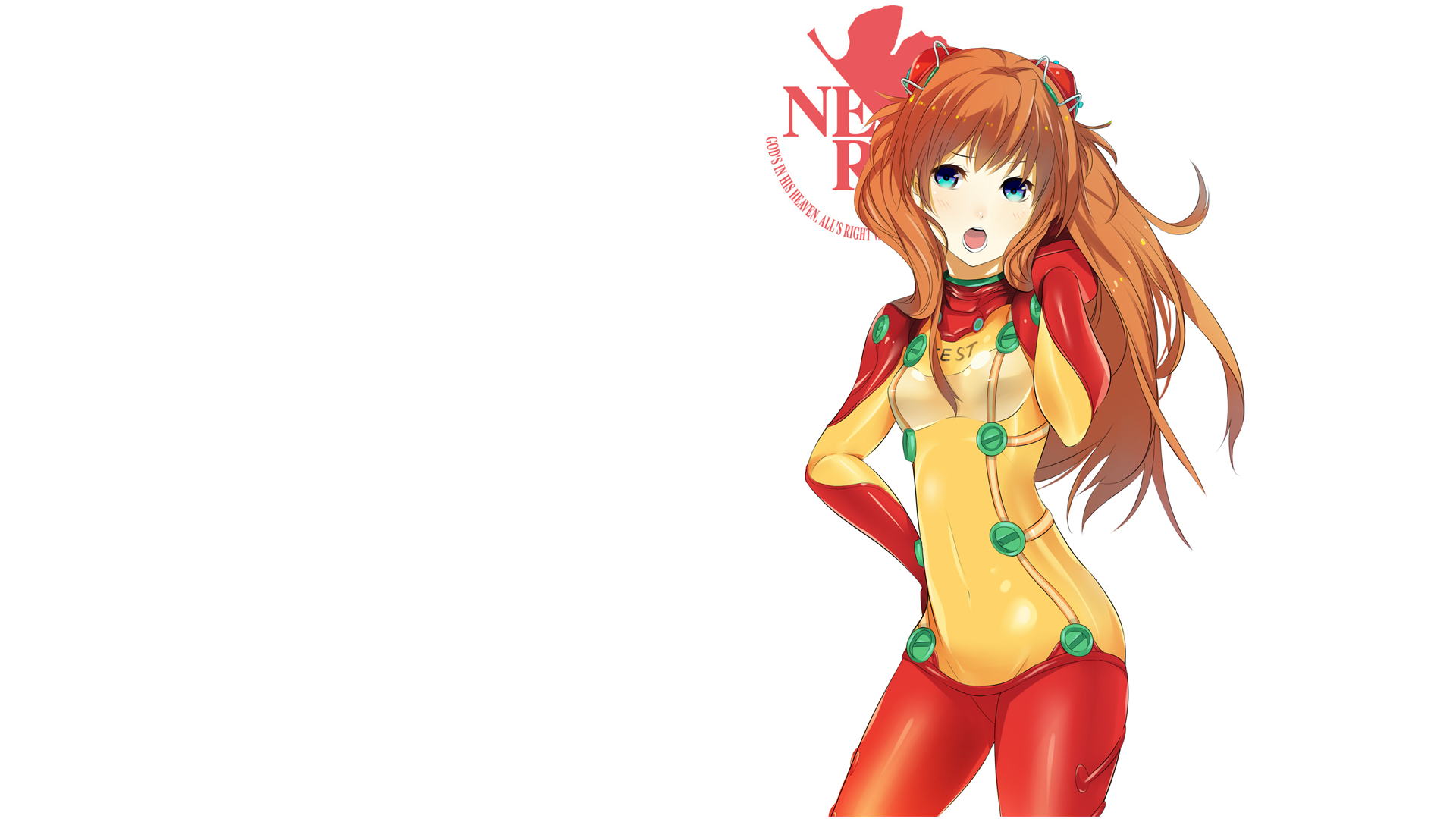 Asuka Langley Soryu from Neon Genesis Evangelion HD Wallpaper
