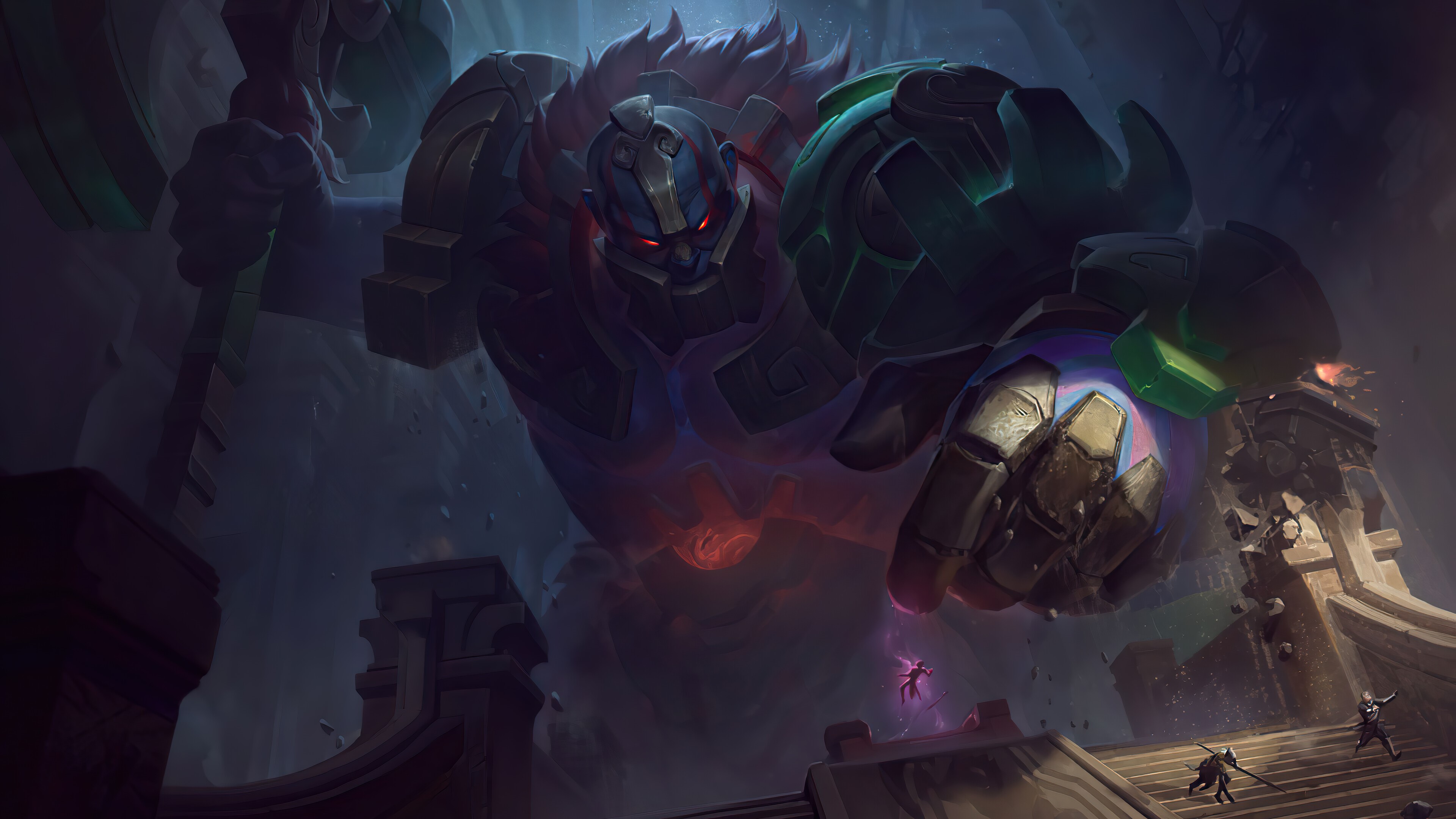 Sion from League of Legends HD Wallpaper