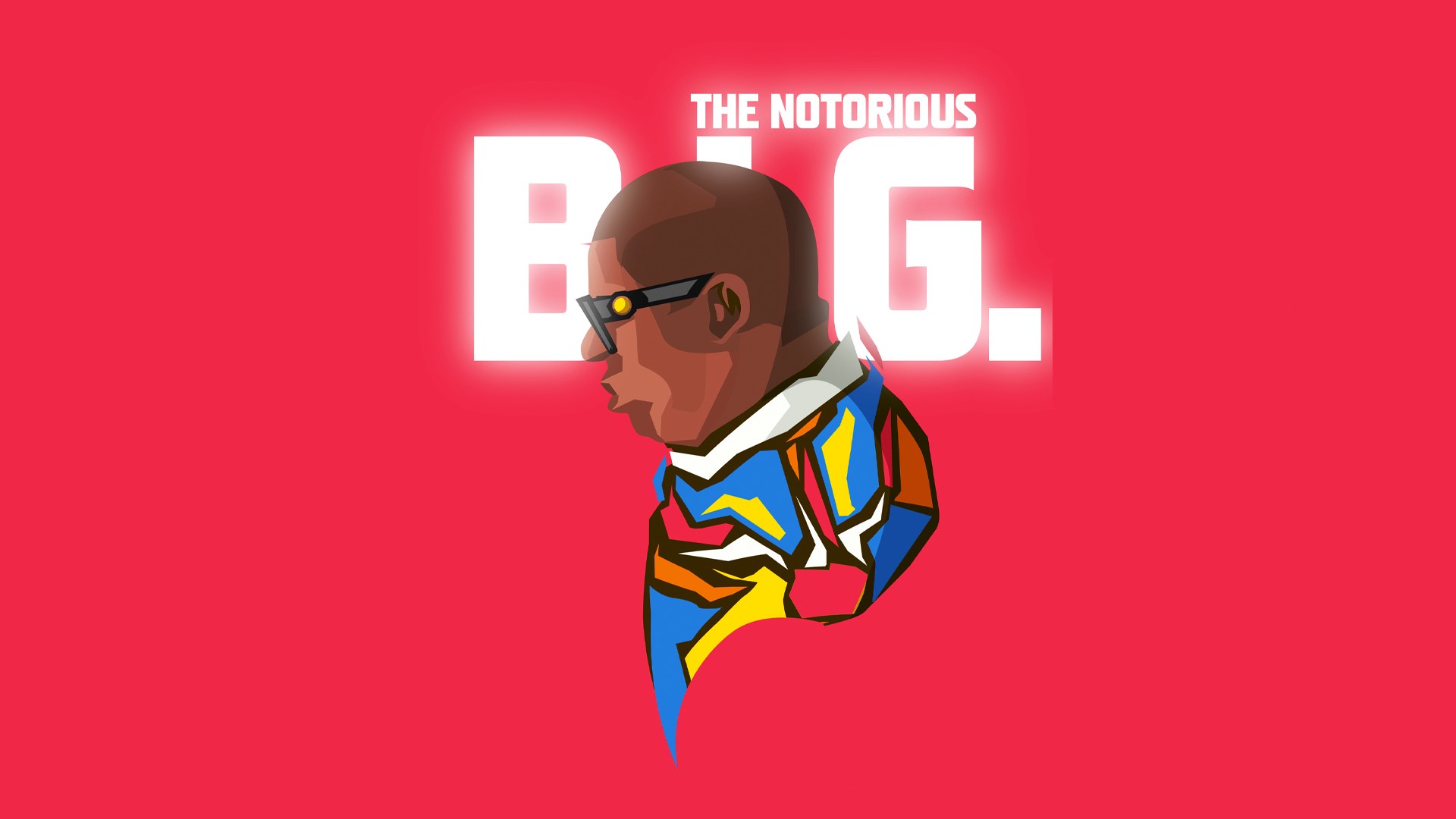 The Notorious B.I.G. portrait by Bosslogic HD Wallpaper