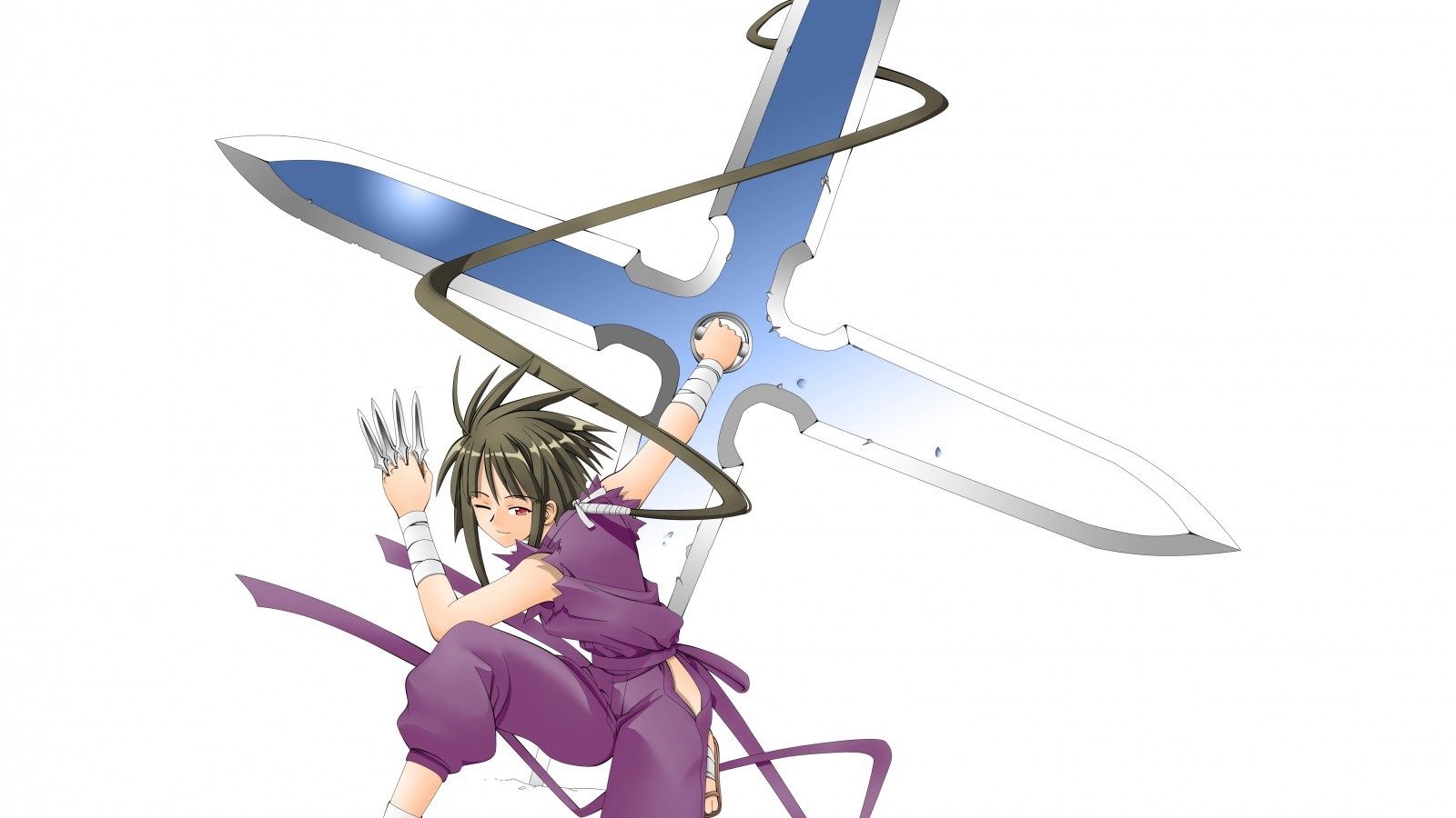 Nagase Kaede from Mahou Sensei Negima HD Wallpaper