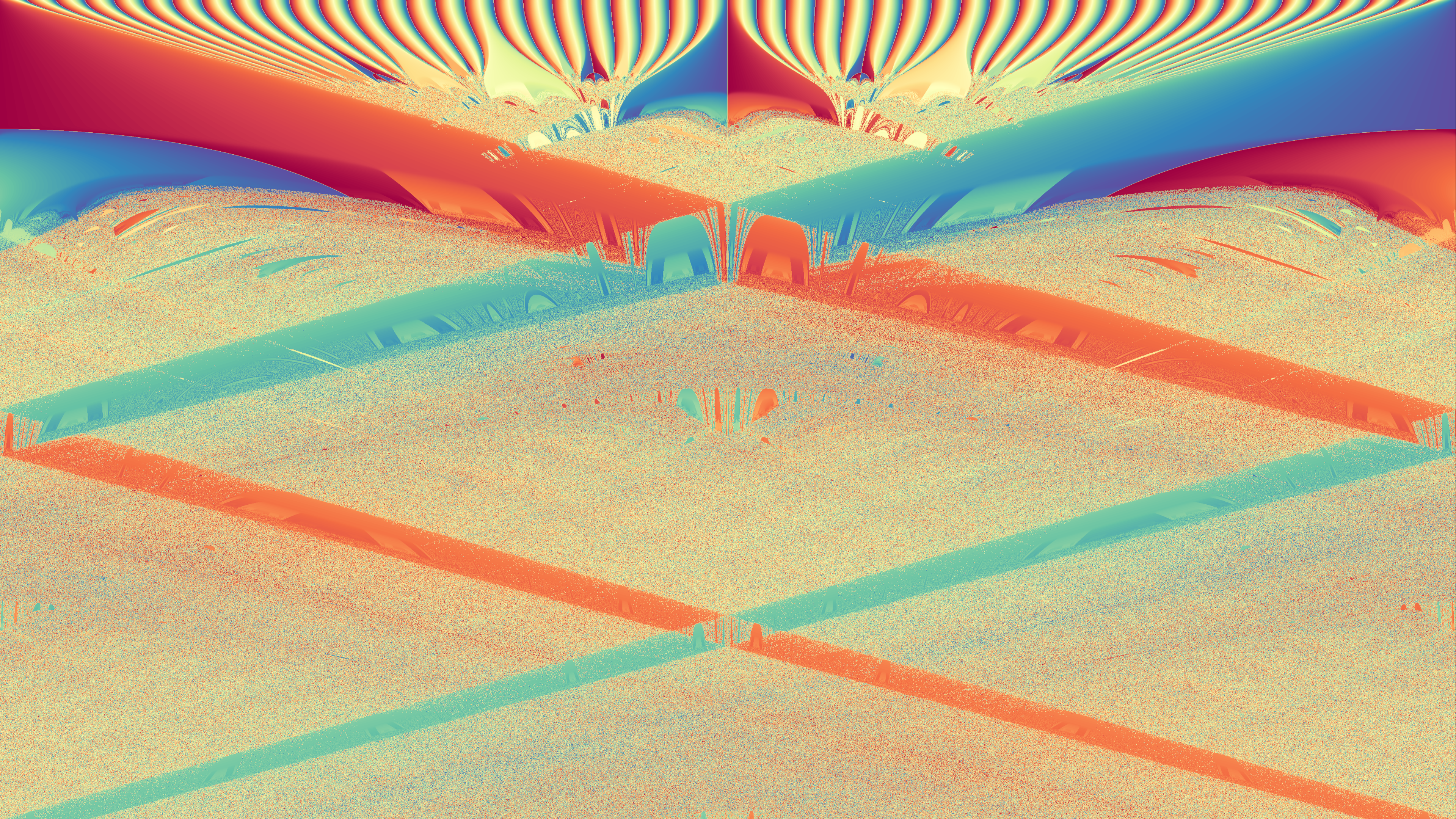 Abstract geometric pattern with noise HD Wallpaper