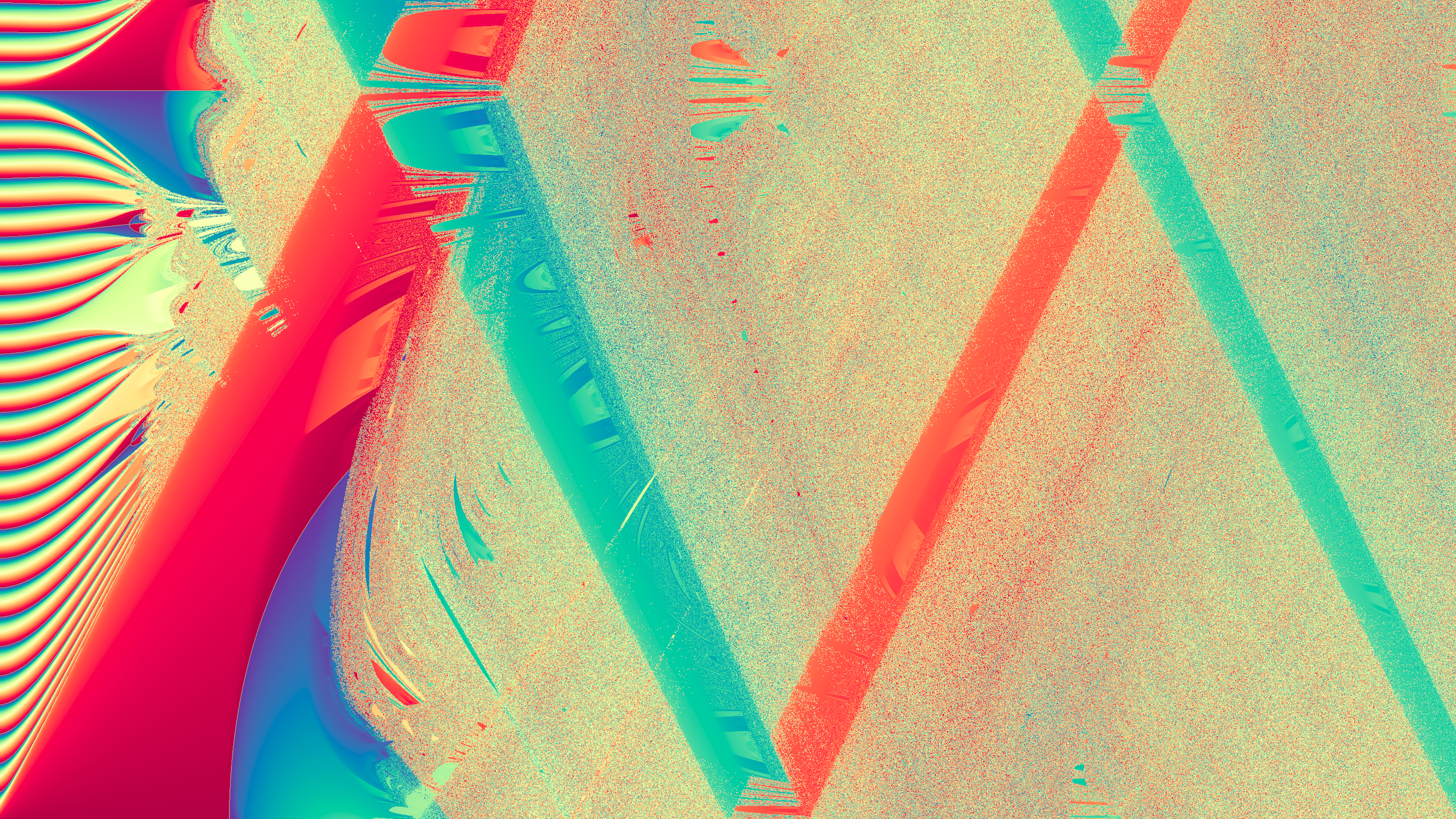 Abstract geometry with noise and color HD Wallpaper
