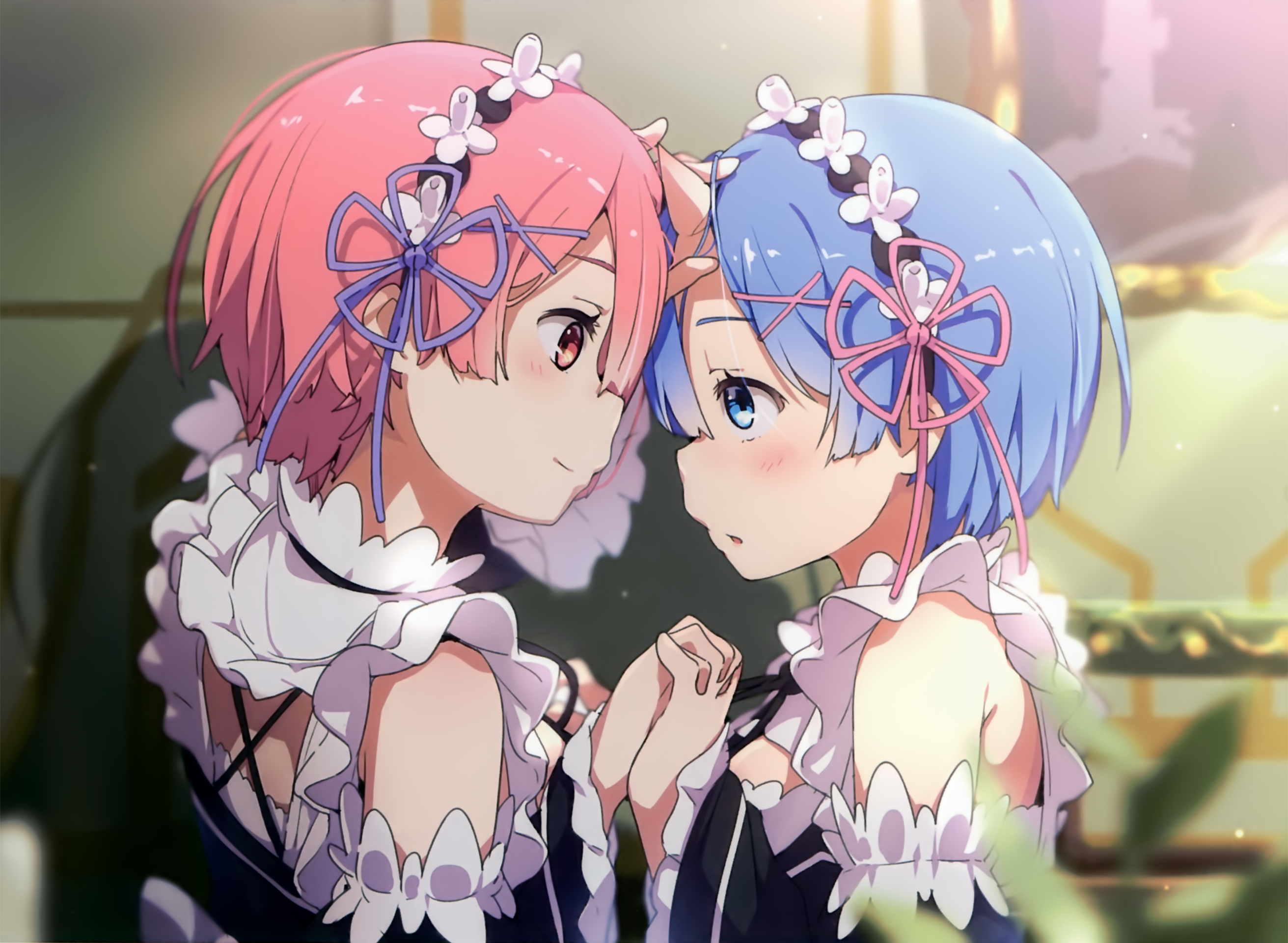 Ram and Rem from Re:Zero HD Wallpaper