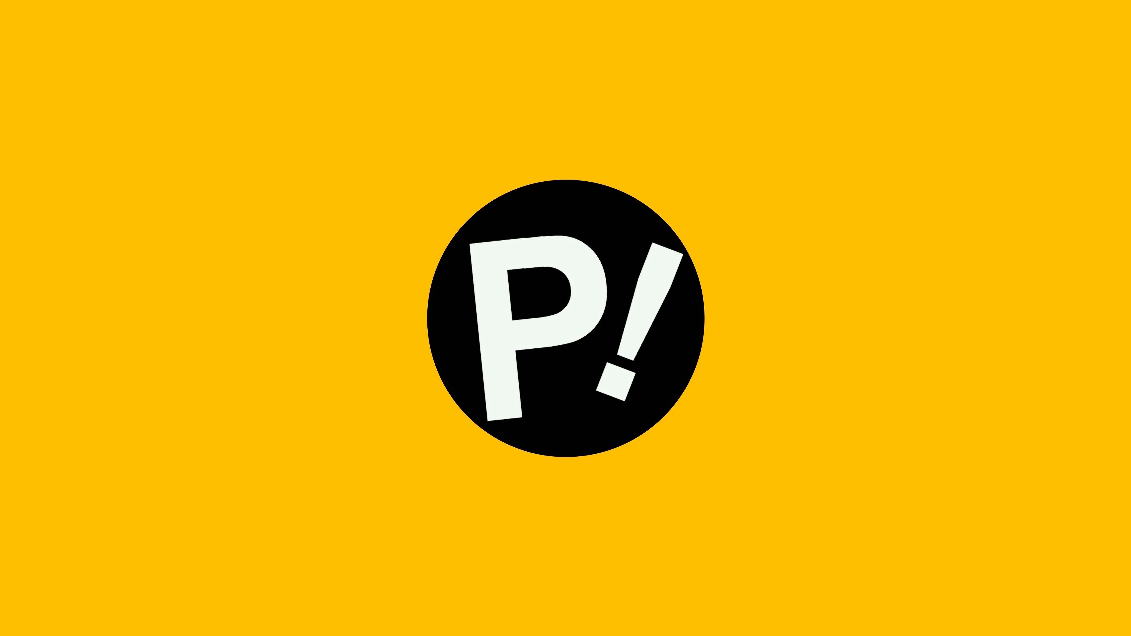 Logo with P! from FLCL HD Wallpaper