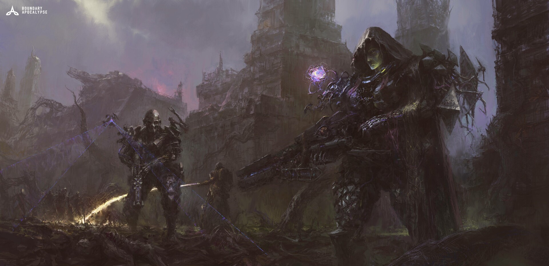 Boundary Apocalypse science fiction fantasy art HD Wallpaper