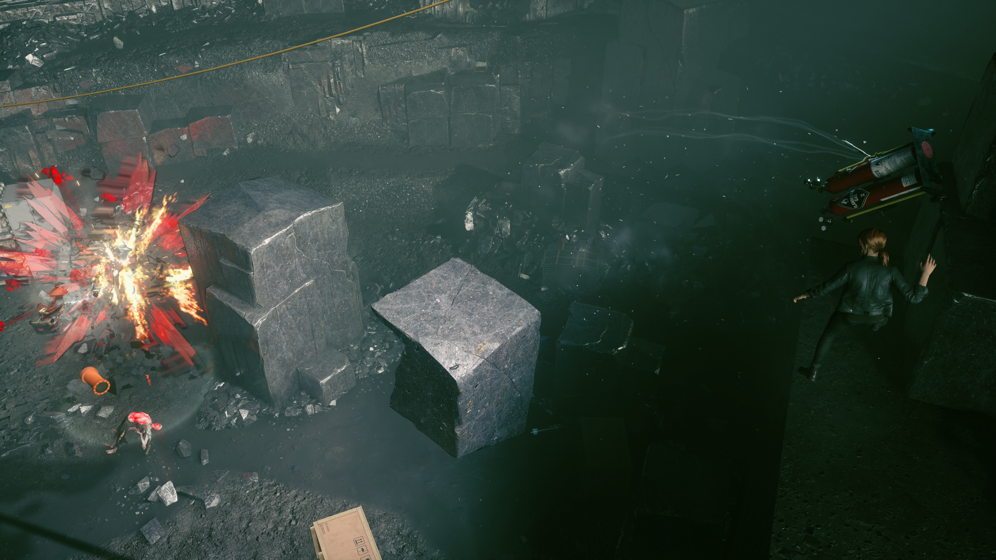 Control 4K video game screenshot HD Wallpaper