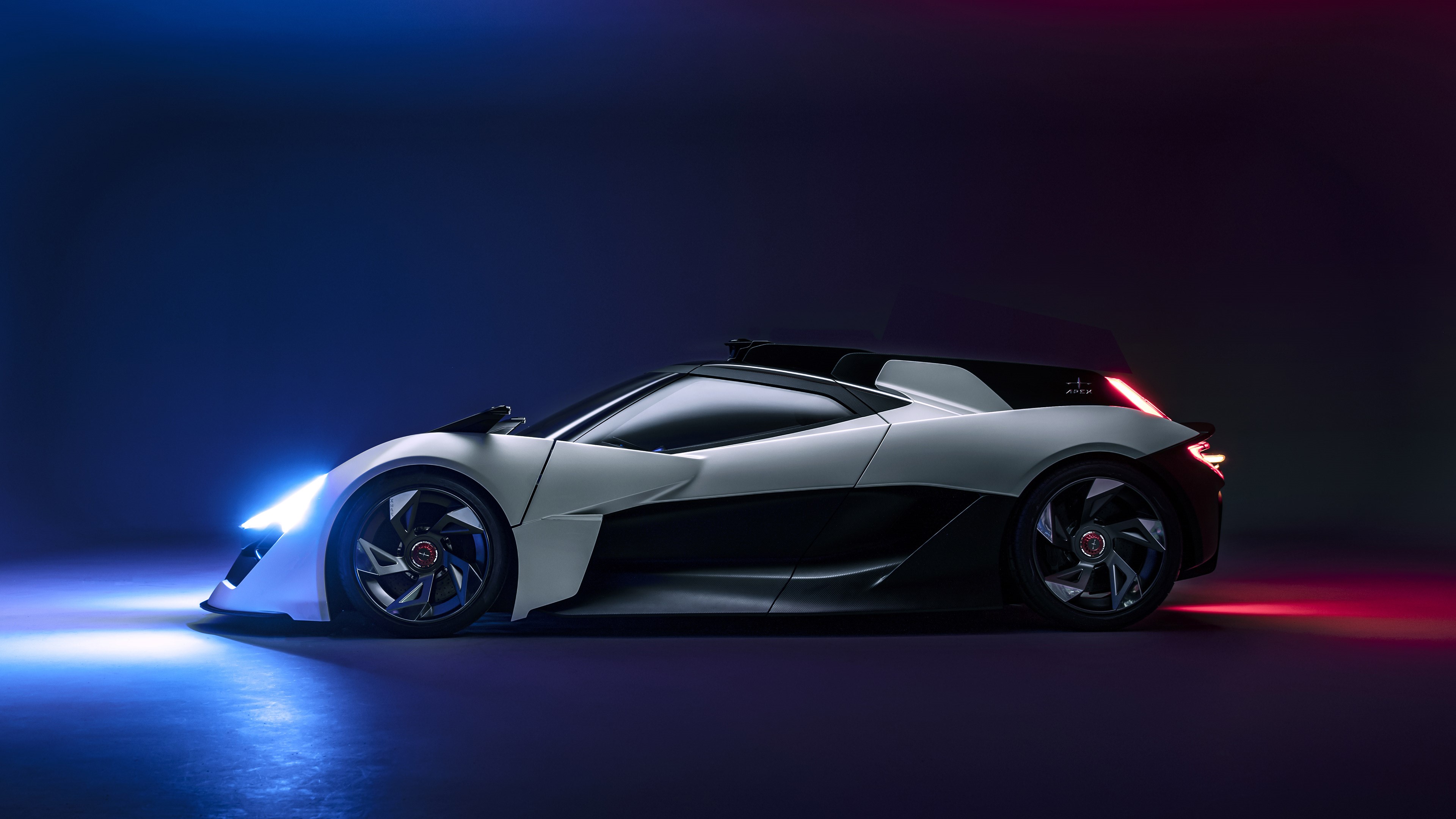 4K Apex AP-0 electric concept car HD Wallpaper