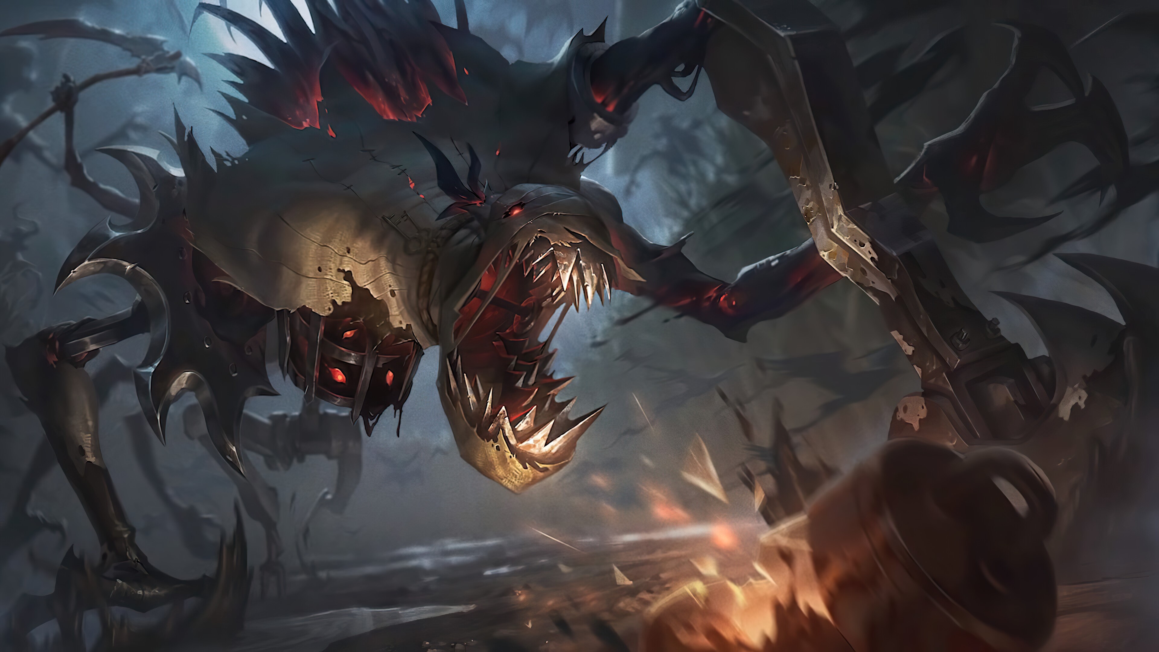 Fiddlesticks from League of Legends HD Wallpaper