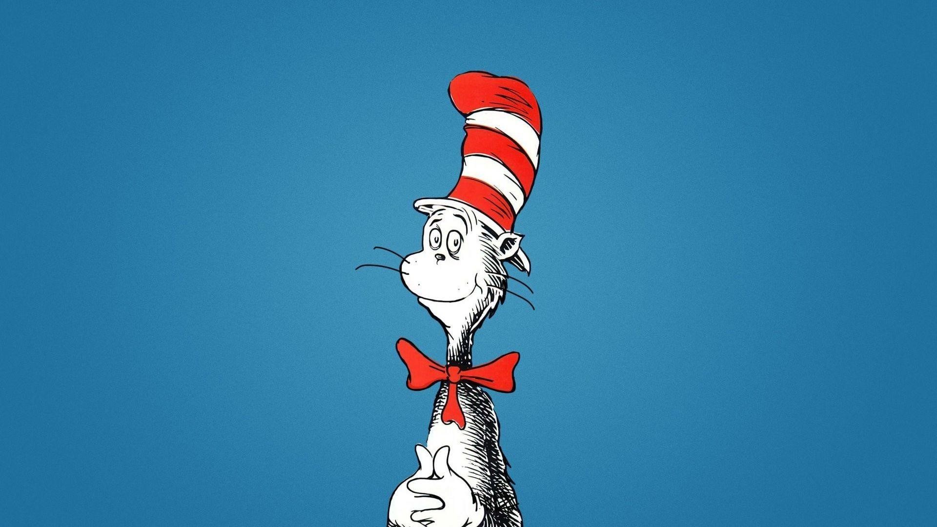 The Cat in the Hat from Dr. Seuss HD Wallpaper