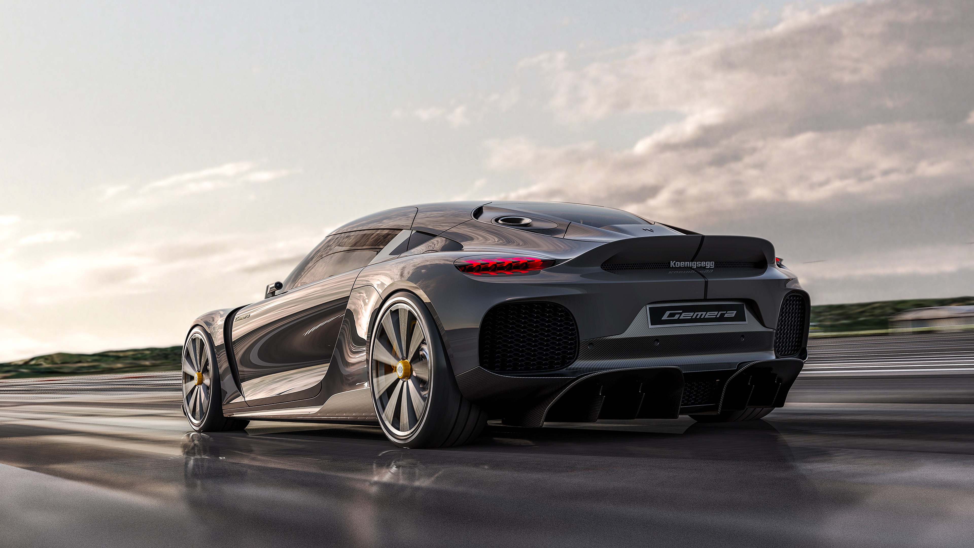 4K Koenigsegg Gemera supercar HD Wallpaper
