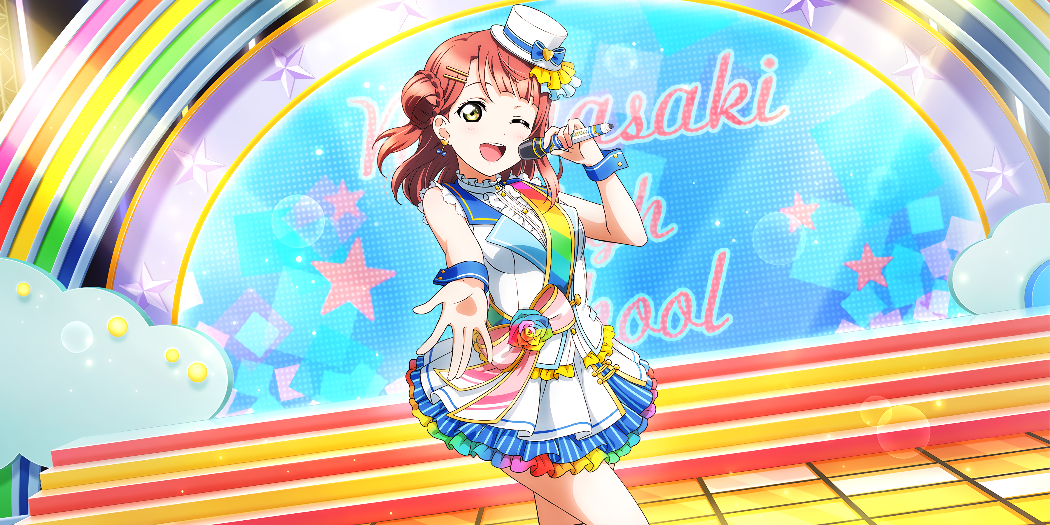 Uehara Ayumu from Love Live! Series HD Wallpaper