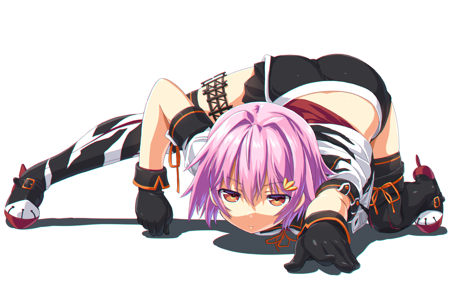 Tama from KanColle in a crawling pose HD Wallpaper