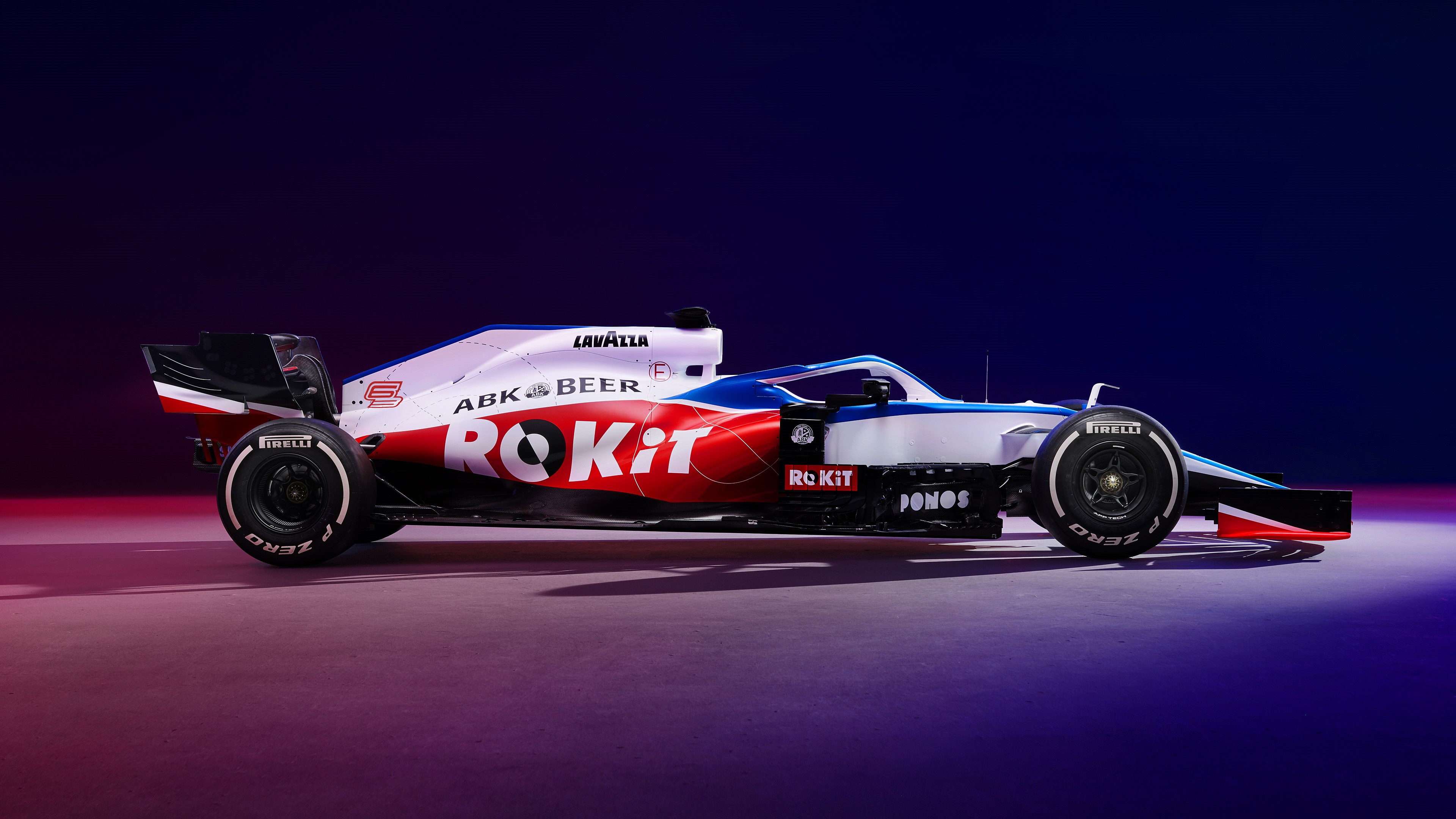 Williams F1 car with RoKit sponsorship HD Wallpaper