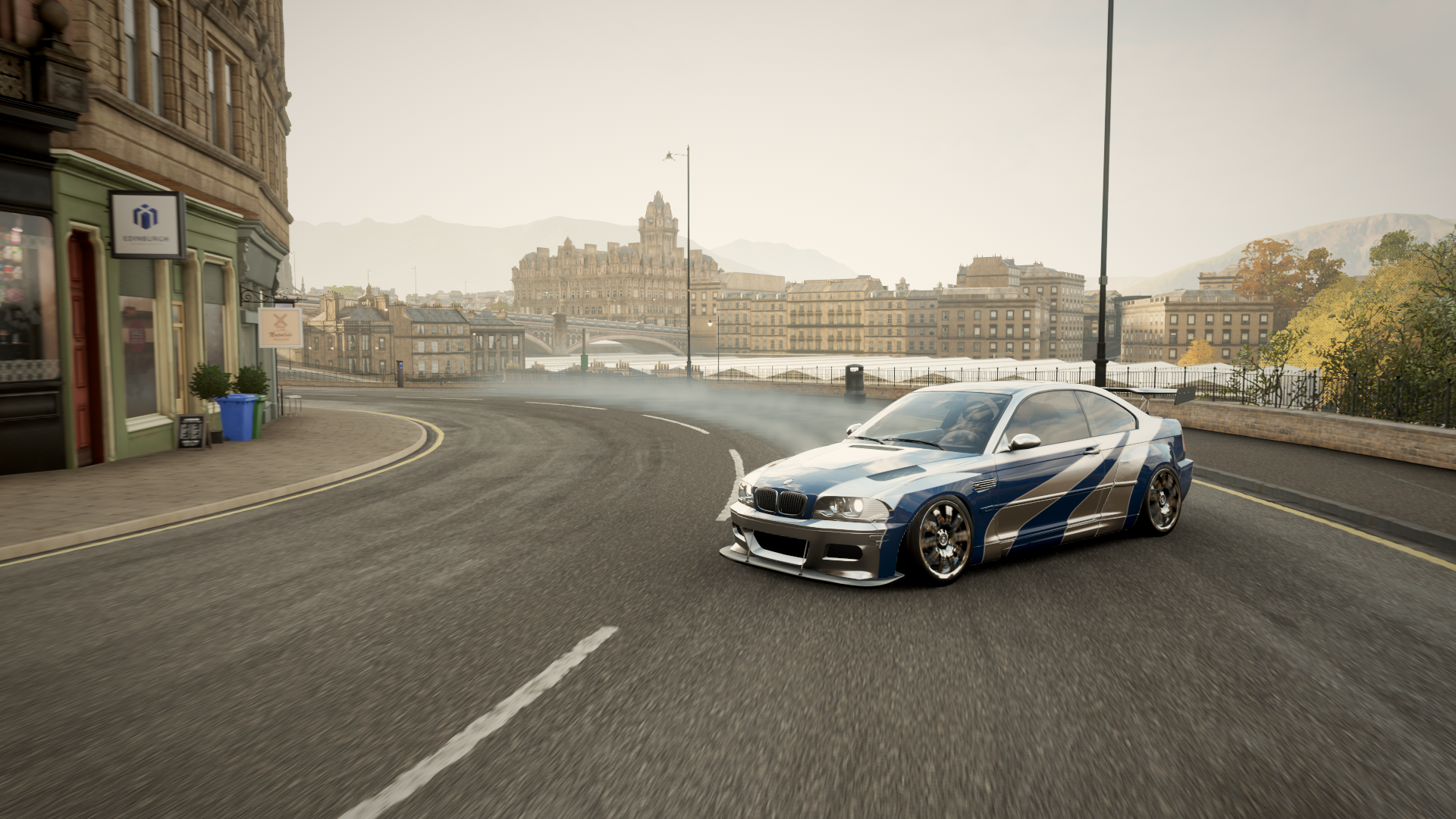 BMW M3 E46 drifting in Need for Speed: Most Wanted HD Wallpaper