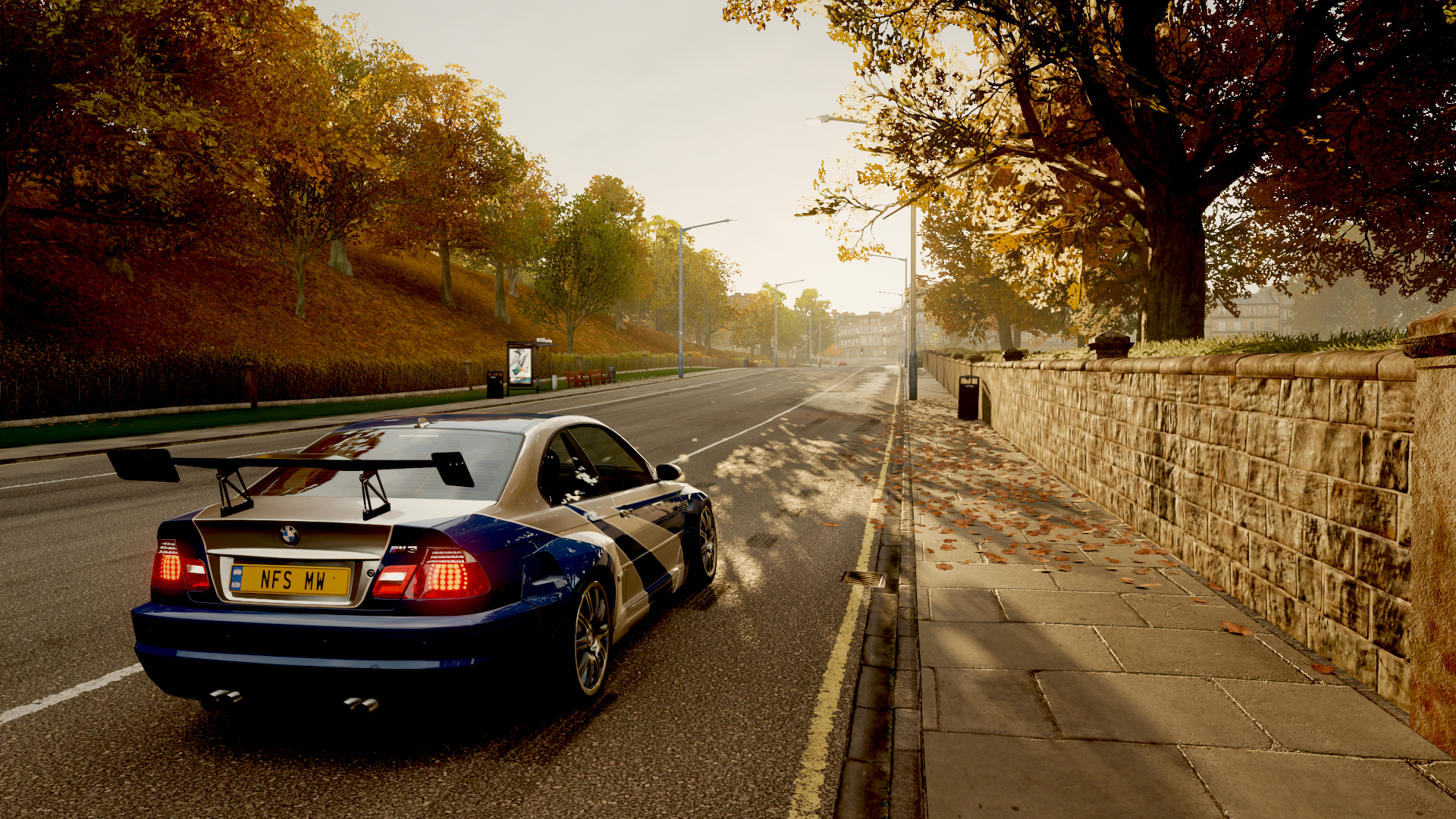 BMW M3 E46 GTR in Fall - Forza Horizon 4 HD Wallpaper
