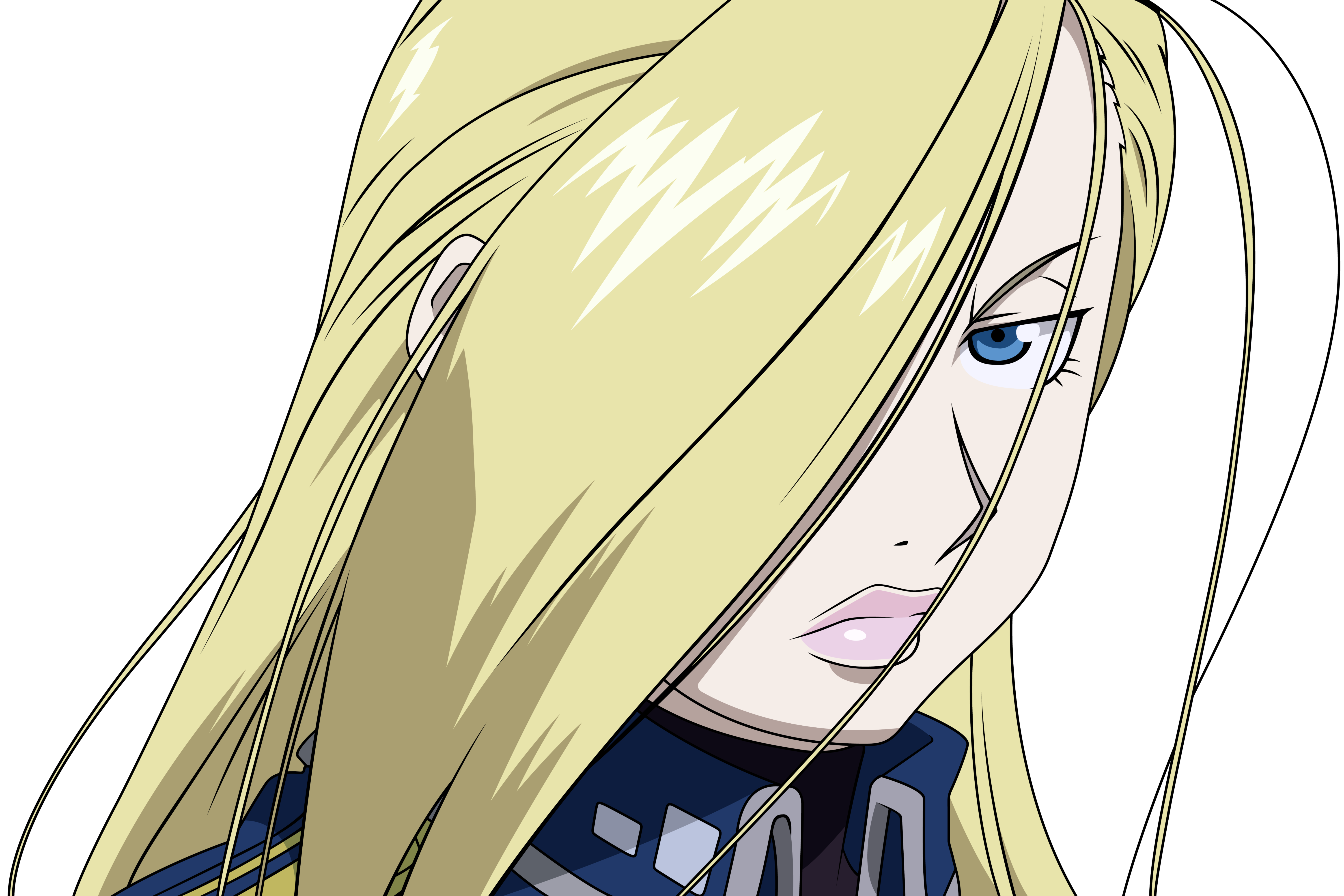 Riza Hawkeye from Full Metal Alchemist HD Wallpaper