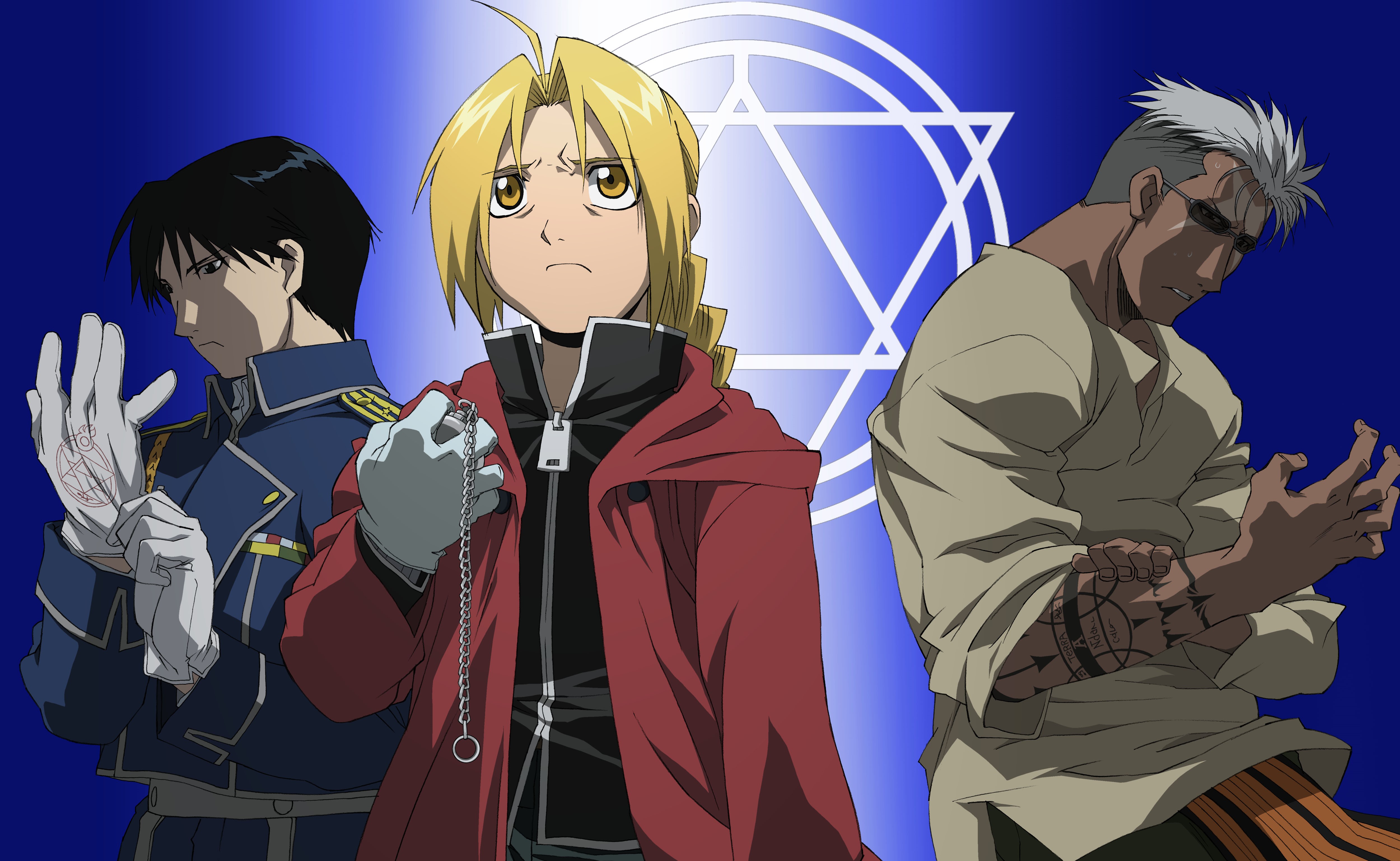 Full Metal Alchemist characters HD Wallpaper