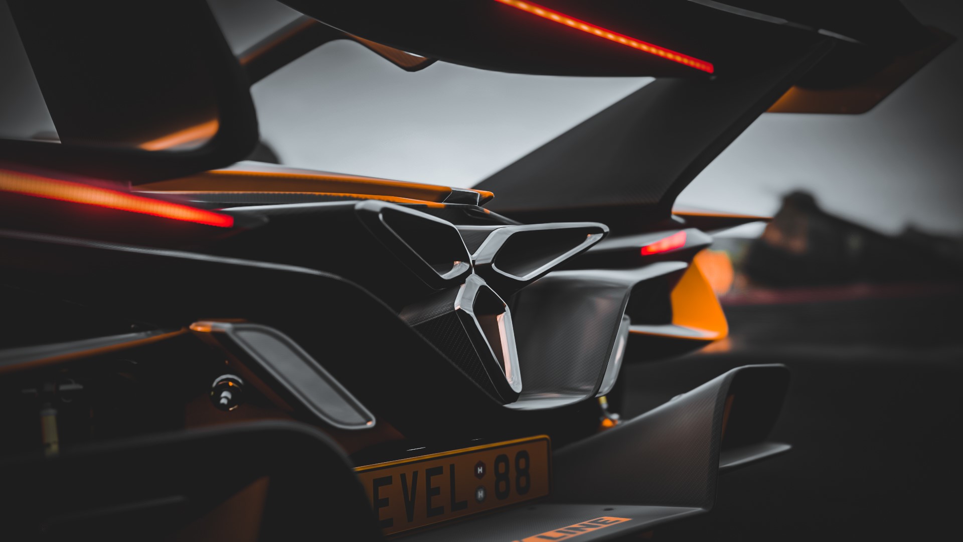 Apollo Intensa Emozione car rear detail HD Wallpaper