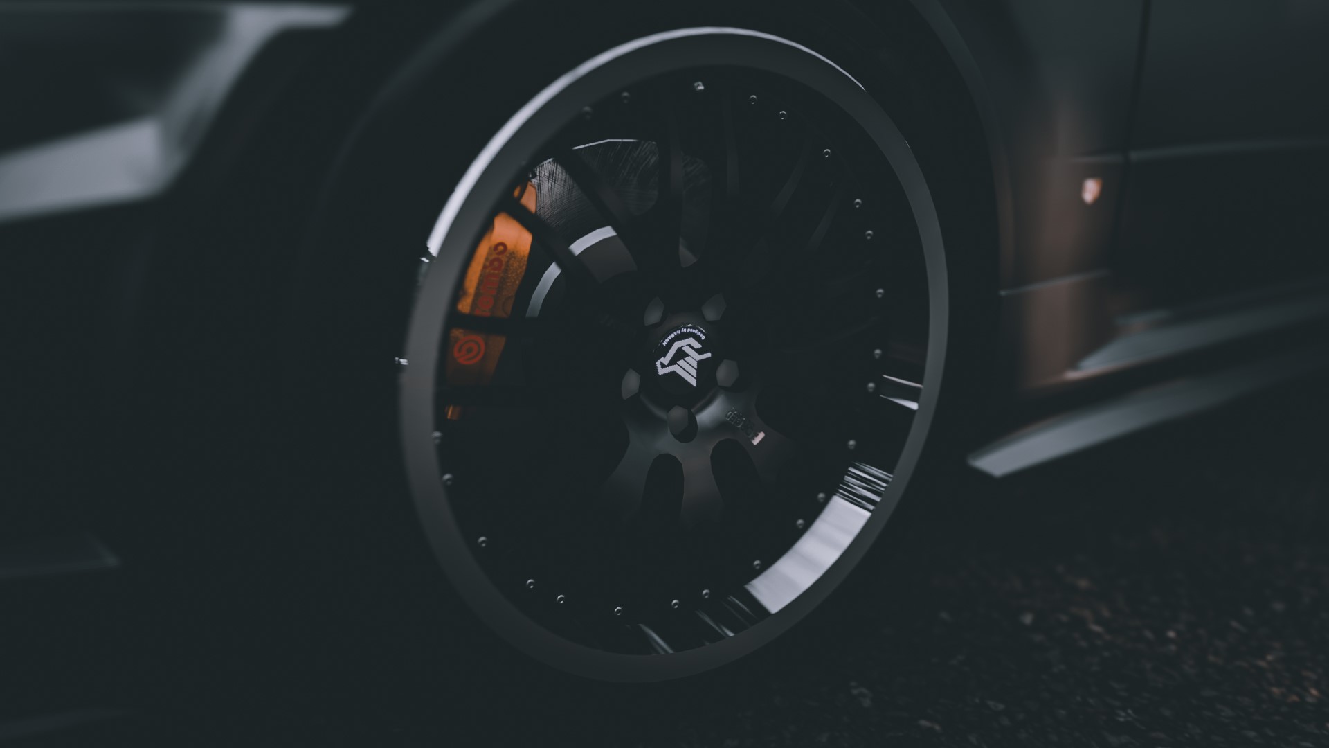 Nissan Skyline GT-R R34 with Hamann wheels HD Wallpaper