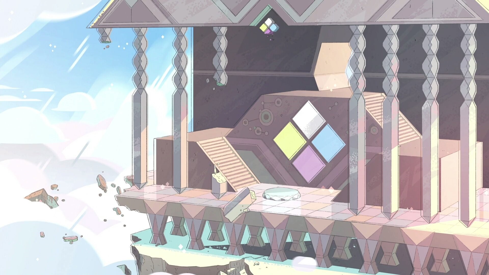The Temple from Steven Universe HD Wallpaper