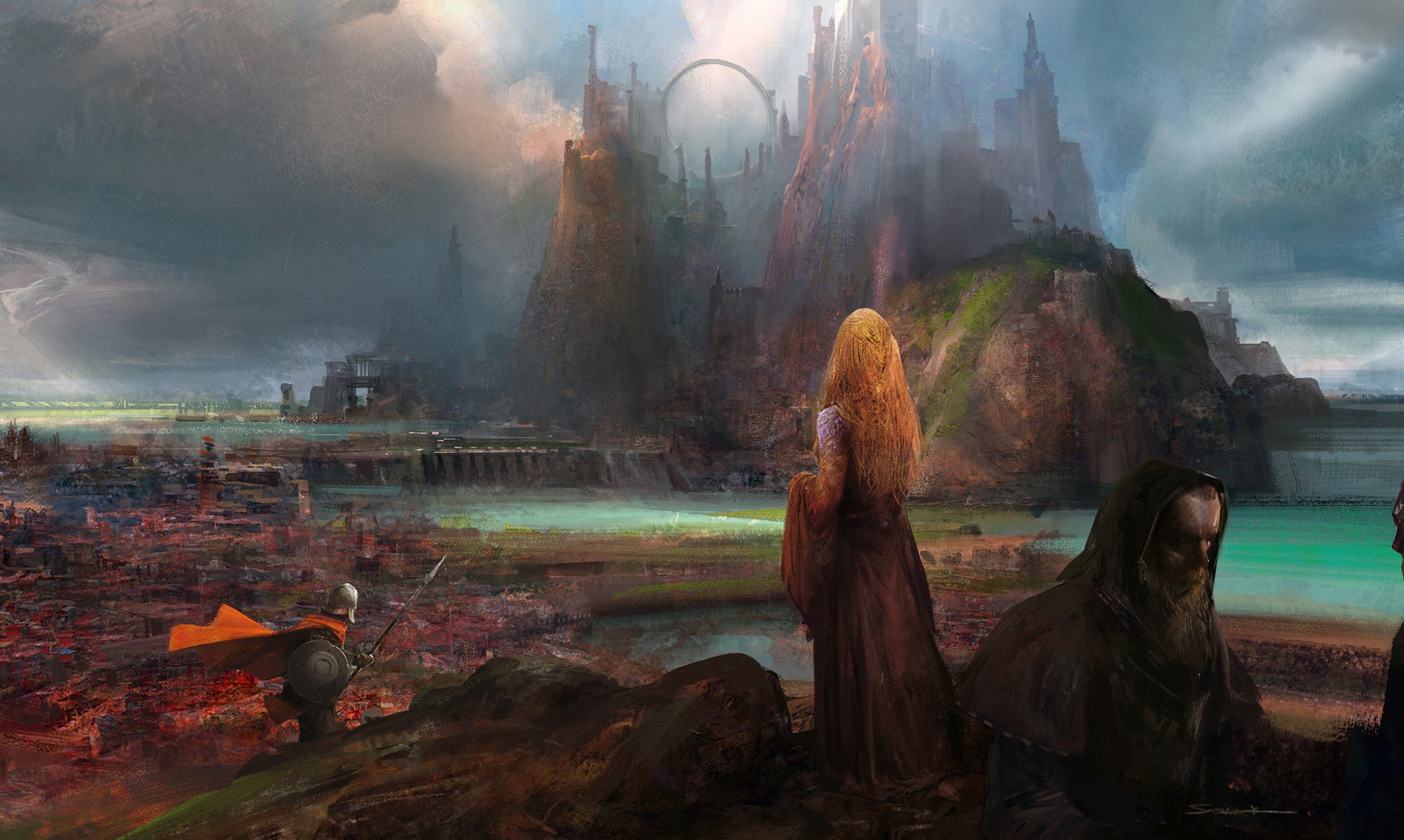 Fantasy art by Bin Ying HD Wallpaper