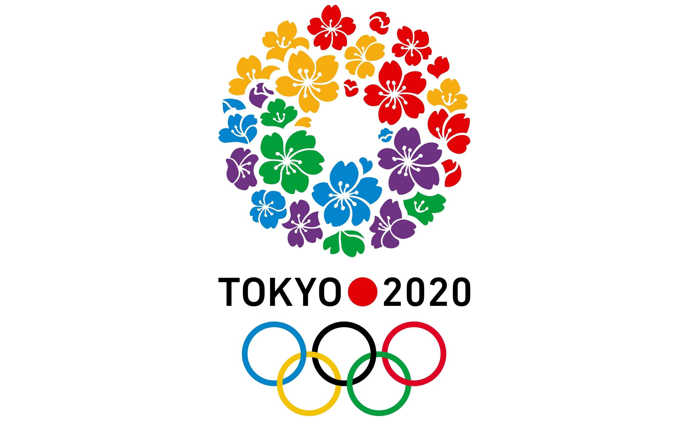 Tokyo 2020 Summer Olympics logo HD Wallpaper