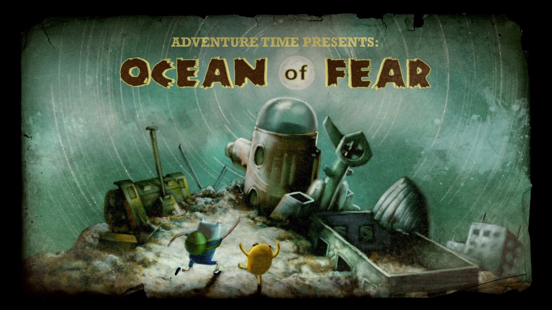 Adventure Time Presents: Ocean of Fear HD Wallpaper